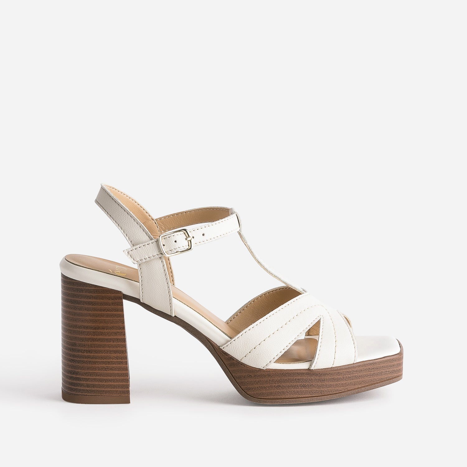 Sandale plateforme blanche discount