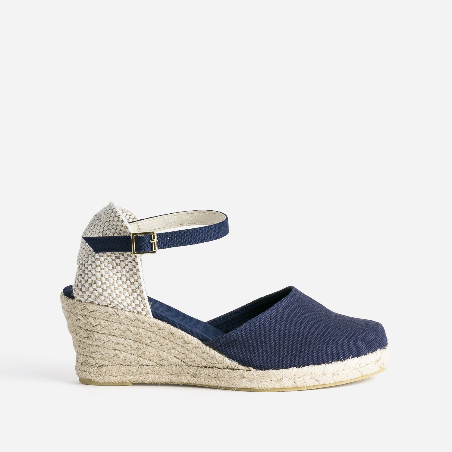 Chaussures compensées bleues marine online