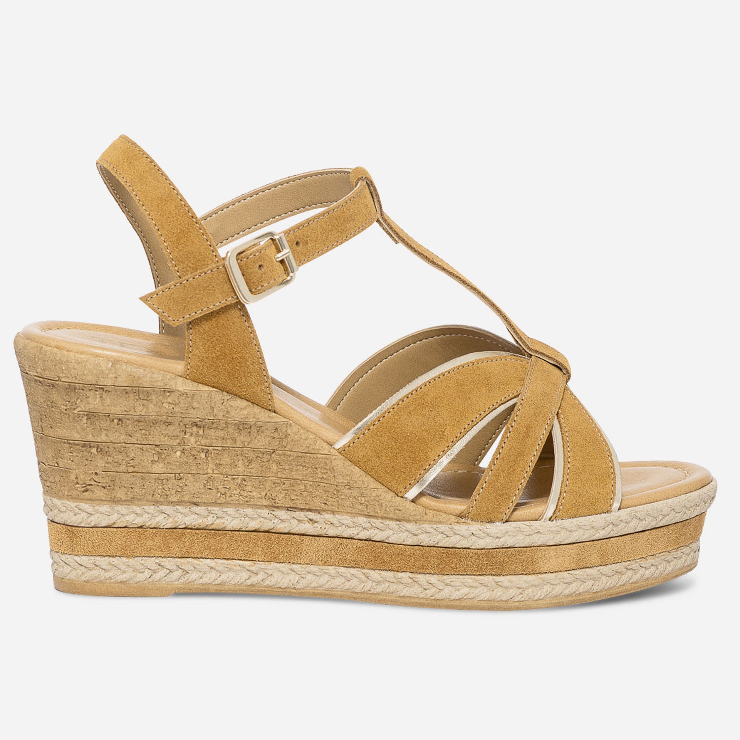 Sandale 2025 compensee camel