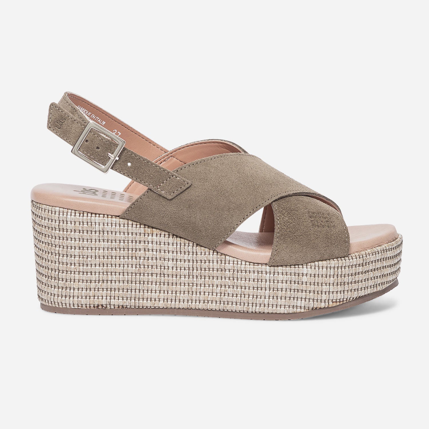 Sandales compensées shop italiennes