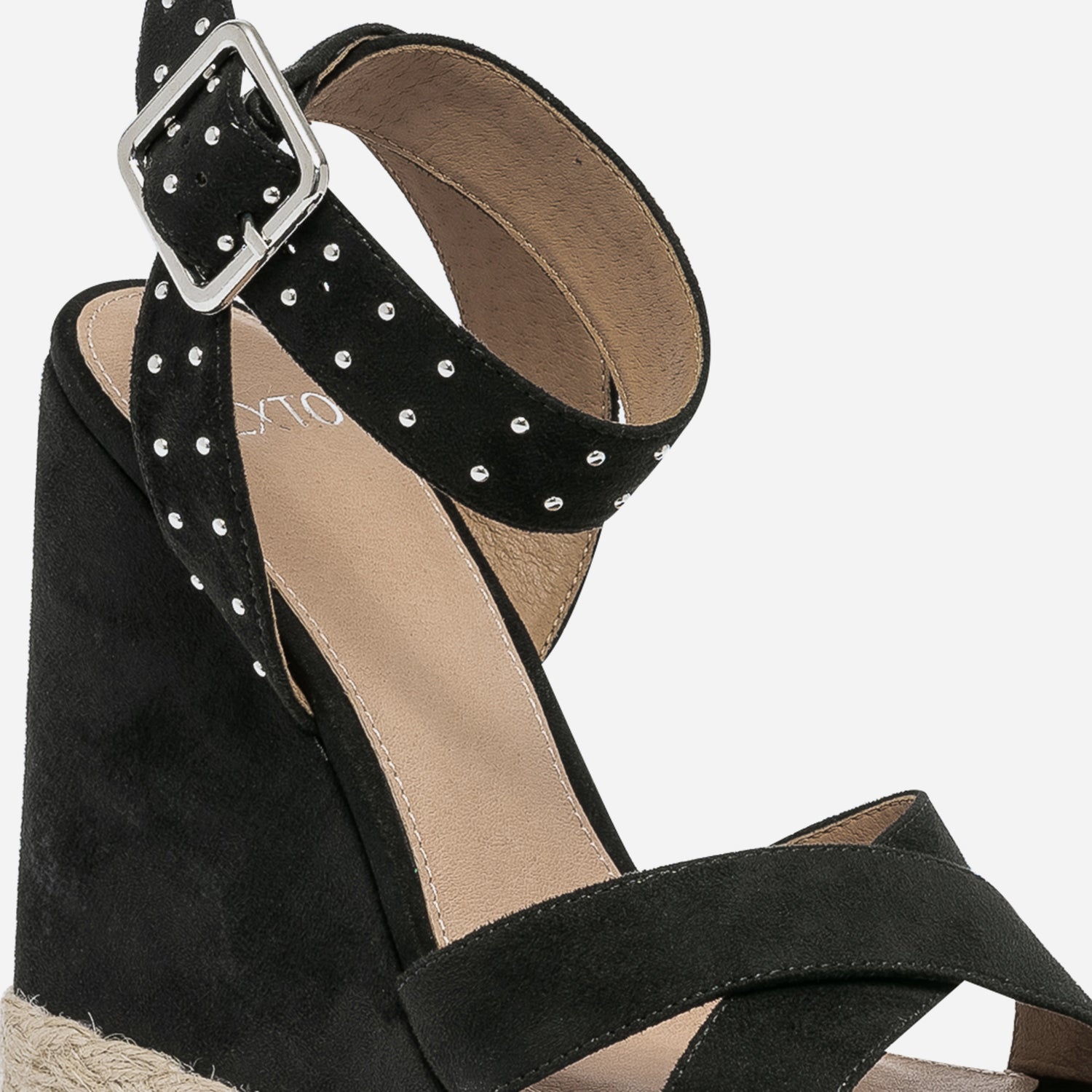Chaussure texto femme compensée deals
