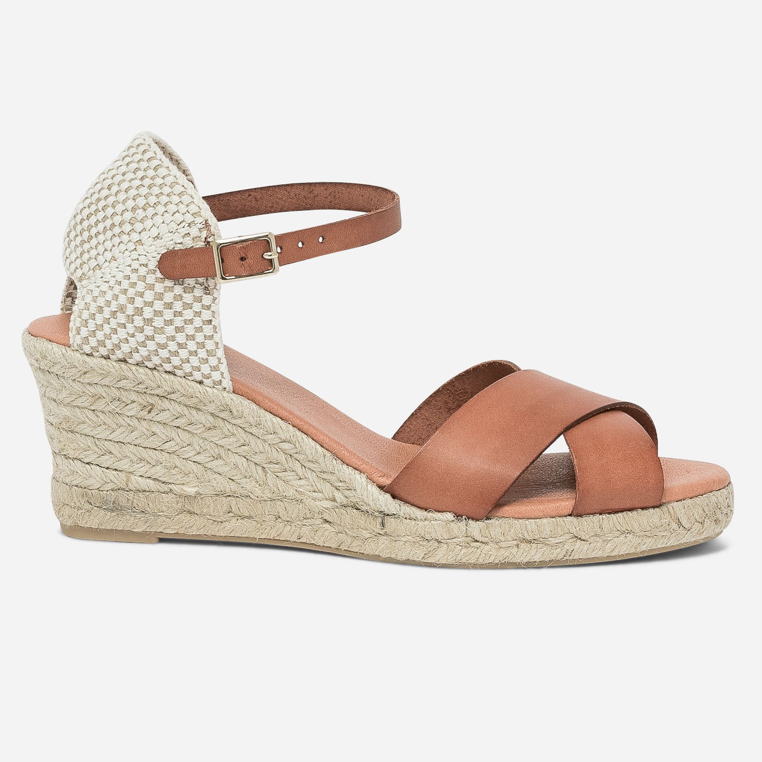 Compensé cuir top