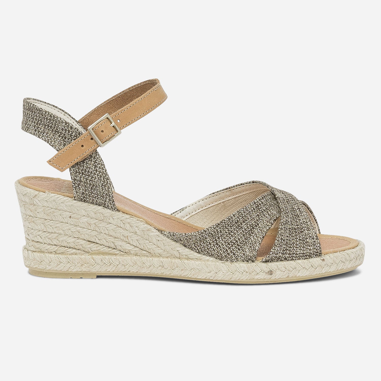 Eram clearance espadrille compensée