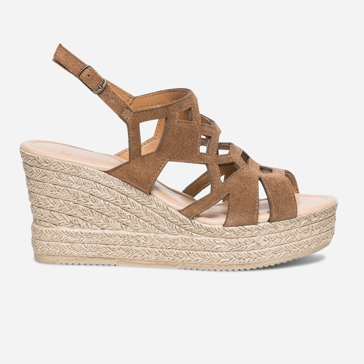 Chaussure texto femme 2024 compensée
