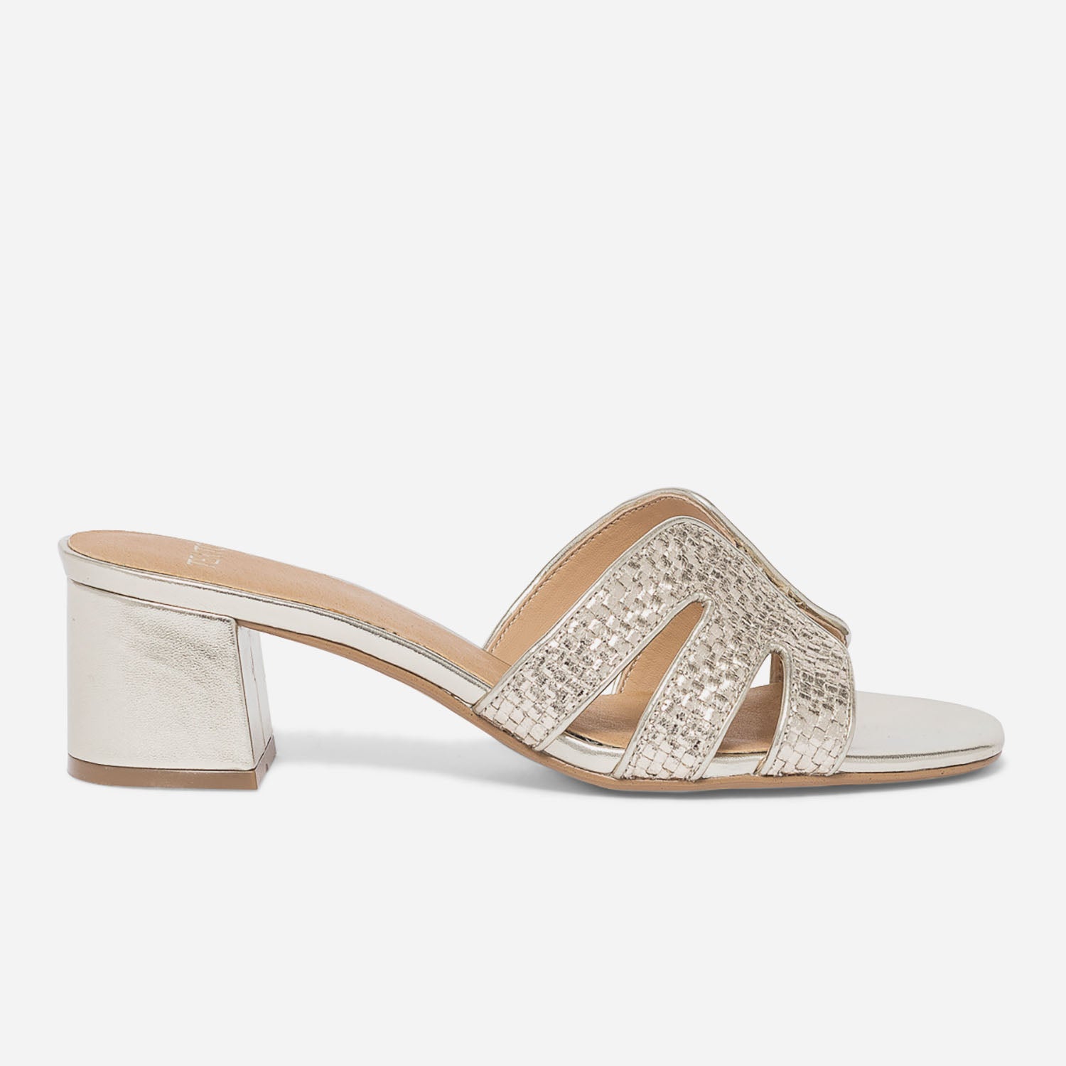 Mule dor e tress Mules Tongs Femme ERAM