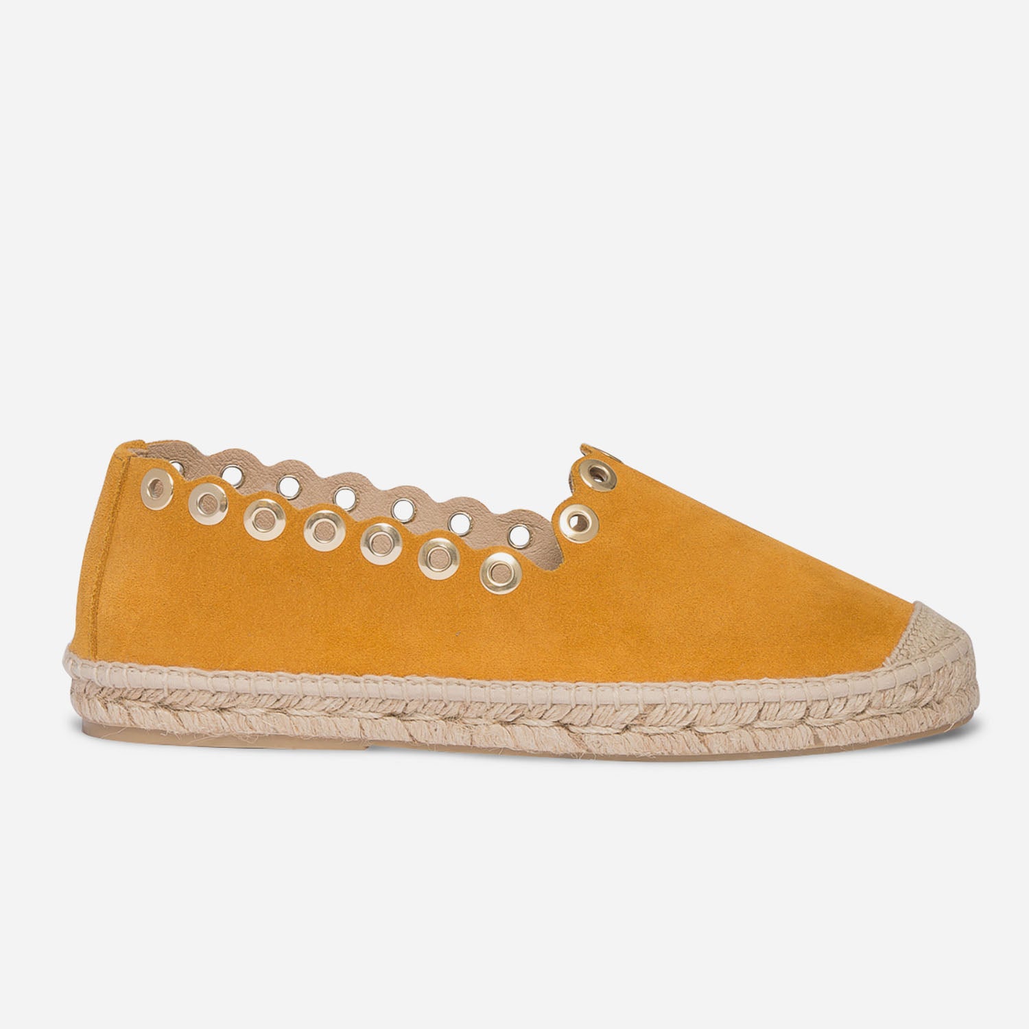 Espadrilles jaunes femme best sale