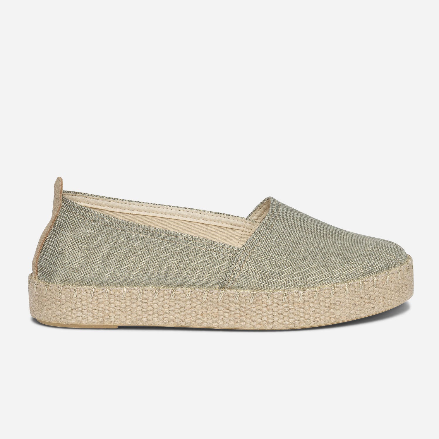 Espadrilles vertes femme outlet