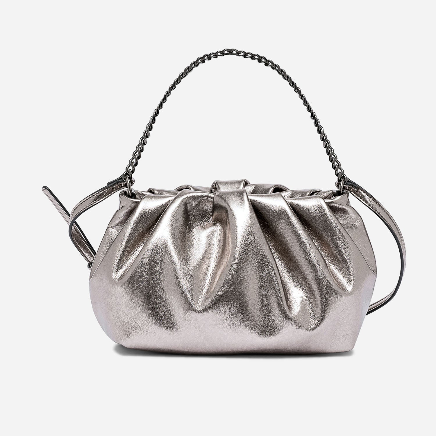 Sac main TEXTO souple gris fonc m tallis Sacs main