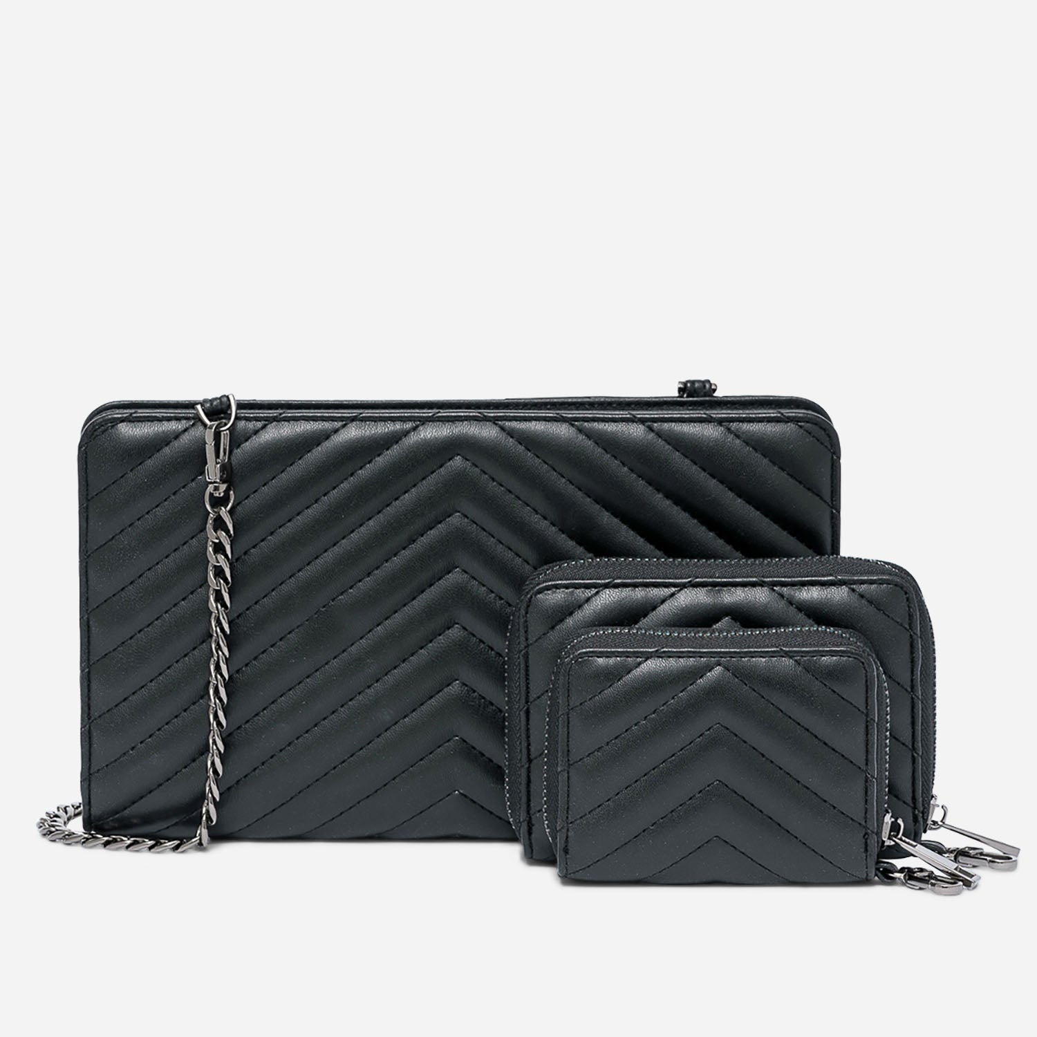 Portefeuille pochette texto sale