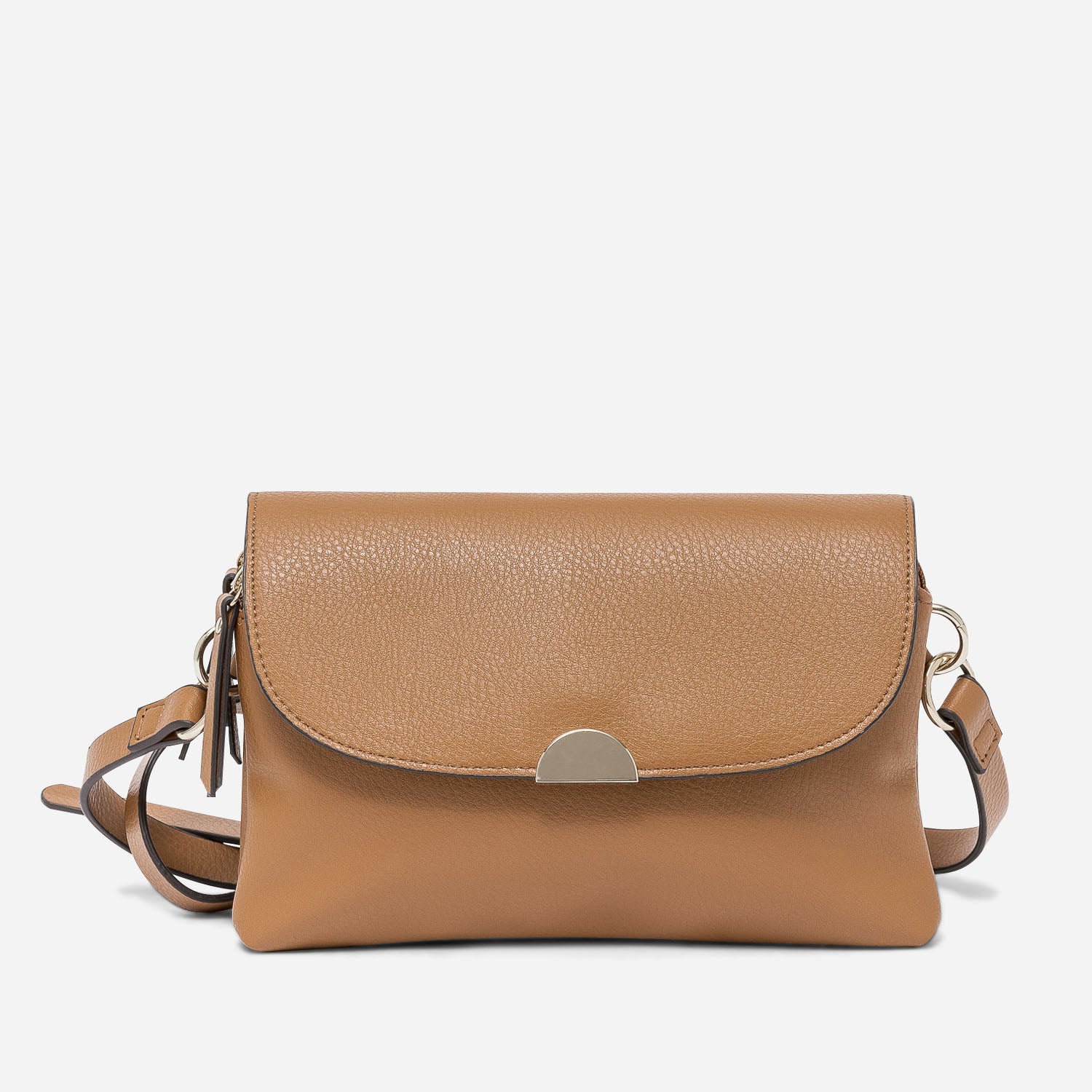 Sac bandouli re camel double compartiment Sacs main