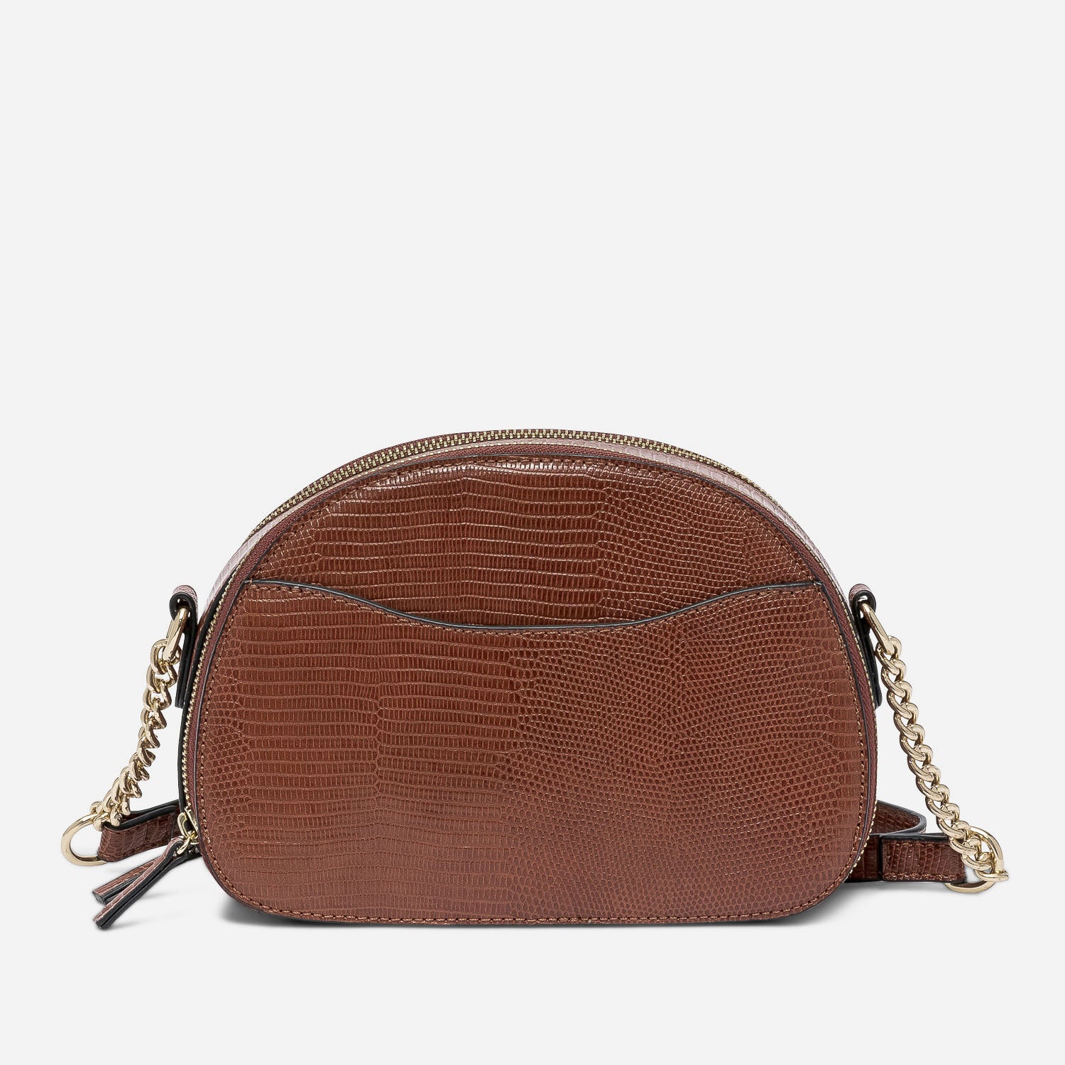 Sac shop cognac bandouliere