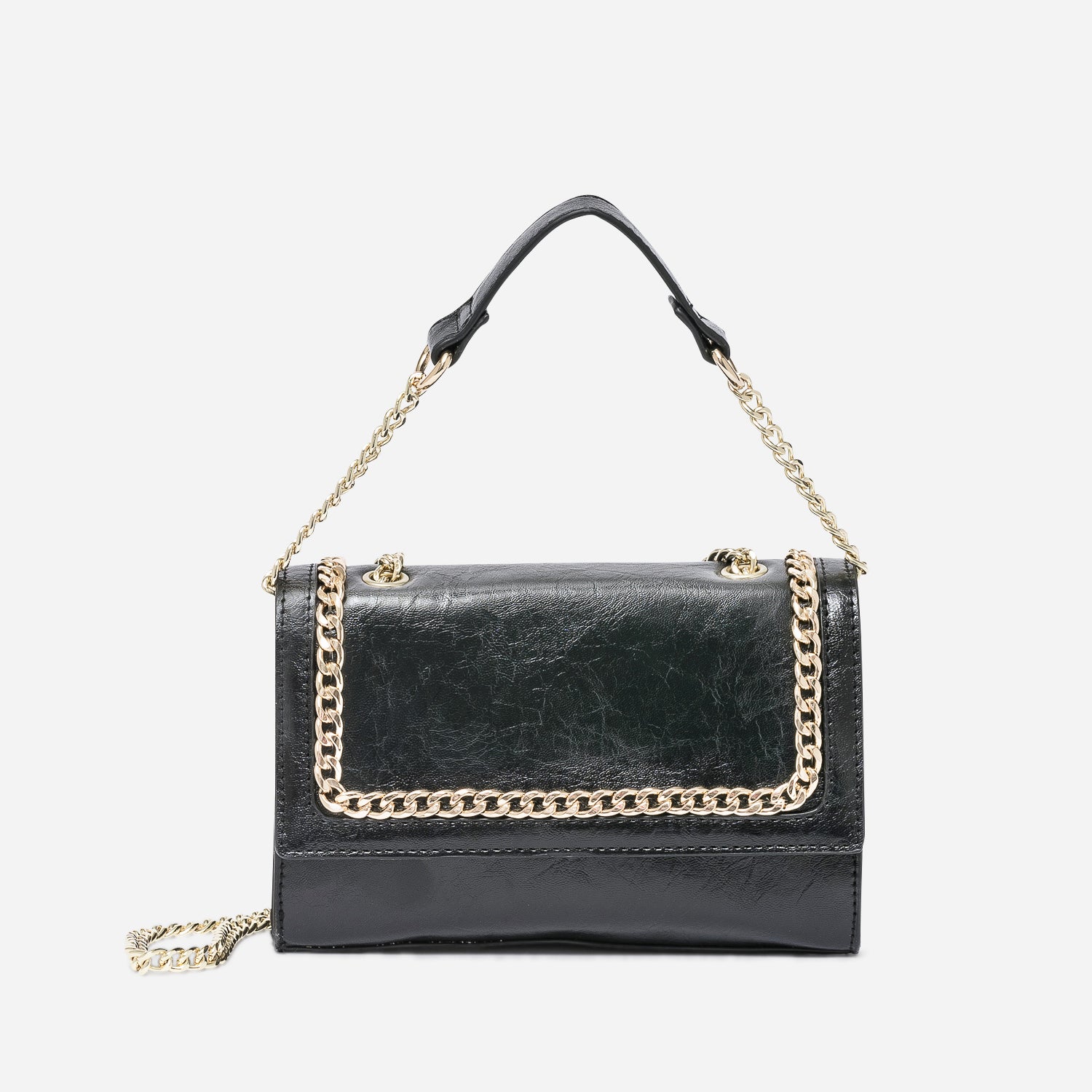 Sac noir shop avec chainette