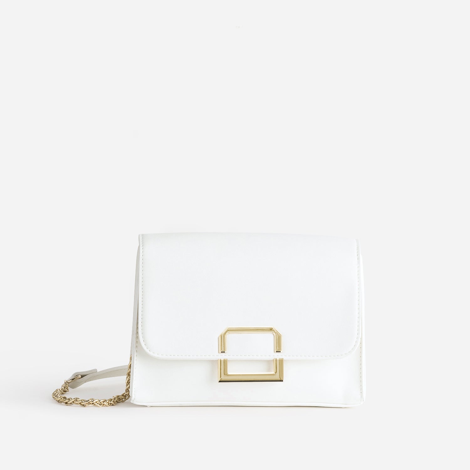 Sac main blanc ruban or Sacs main Maroquinerie ERAM