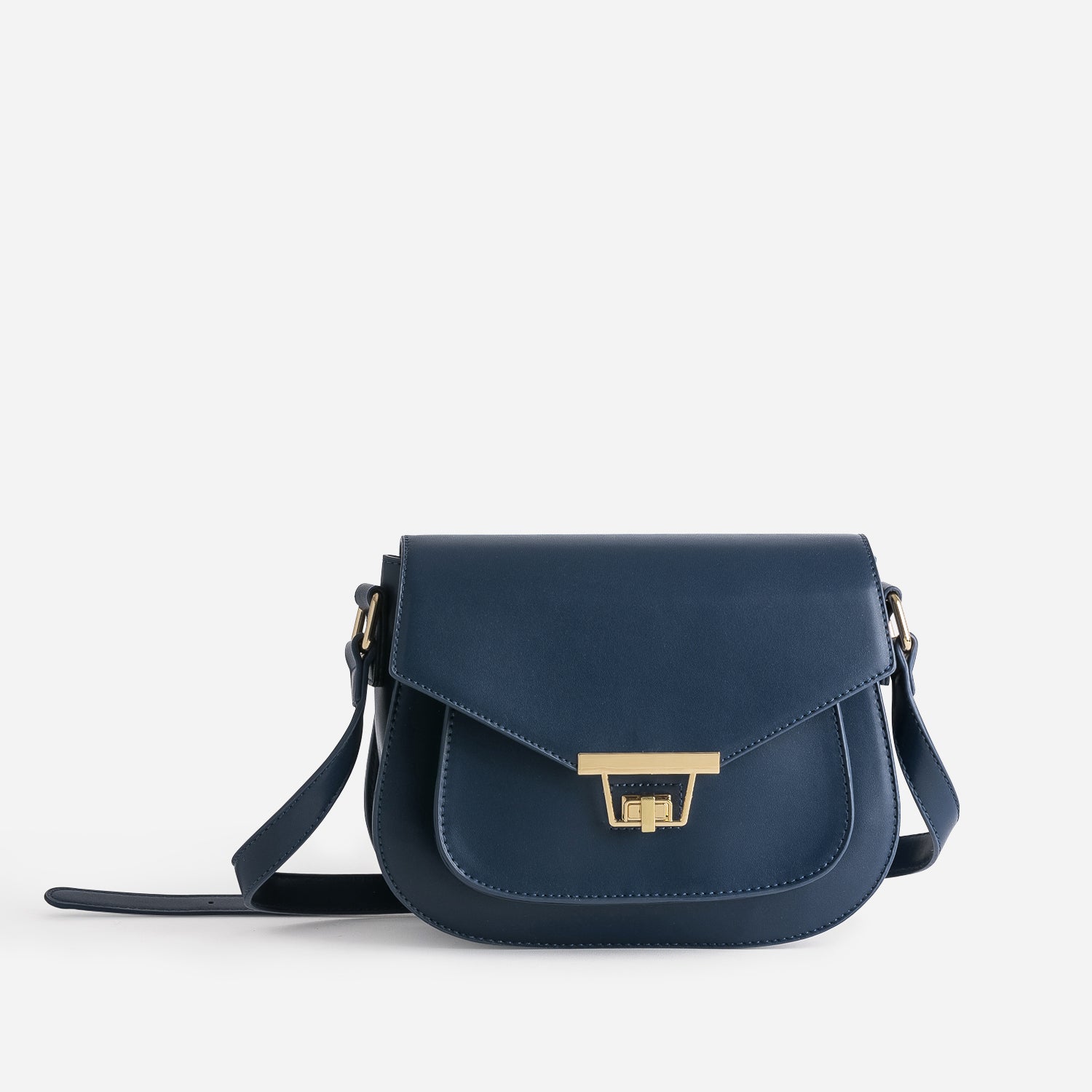 Sac a mains bleu marine sales