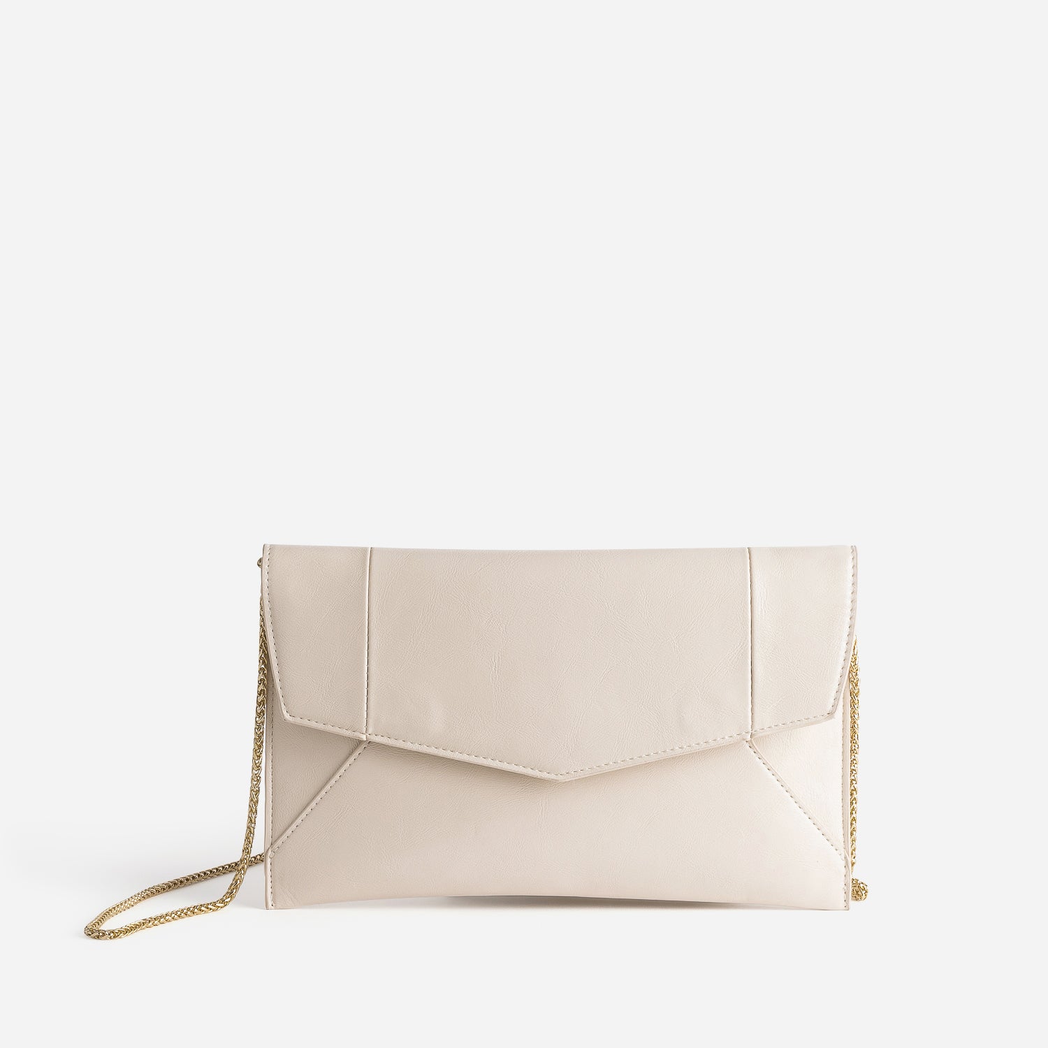 Pochette ecru femme clearance