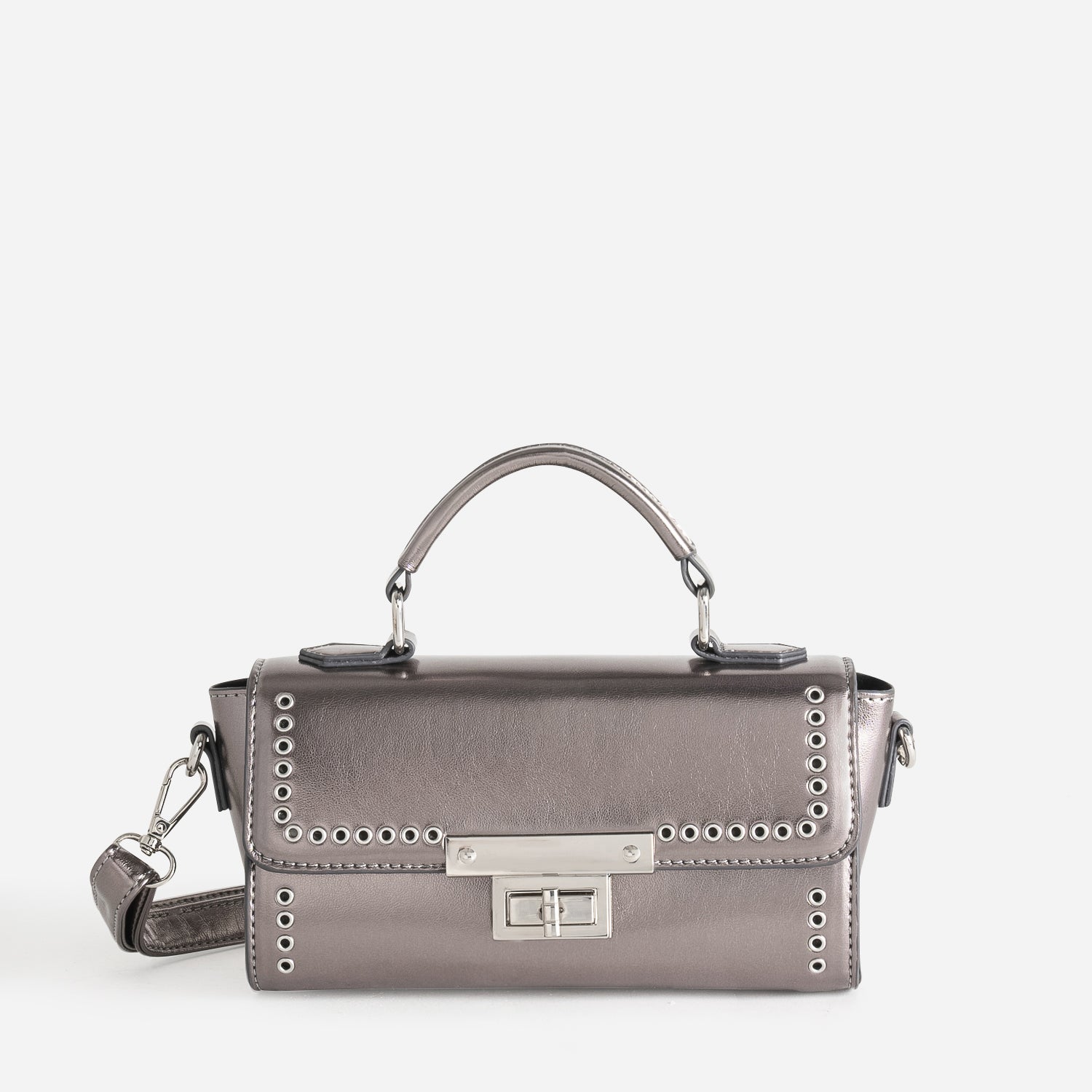 Sac bandouliere gris cheap