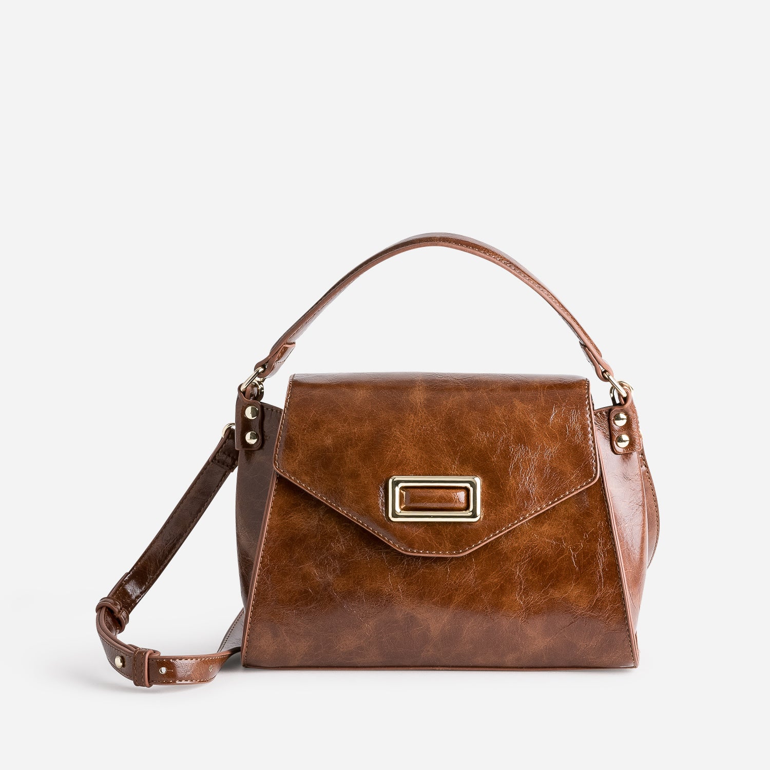 Sac à main couleur sale cognac