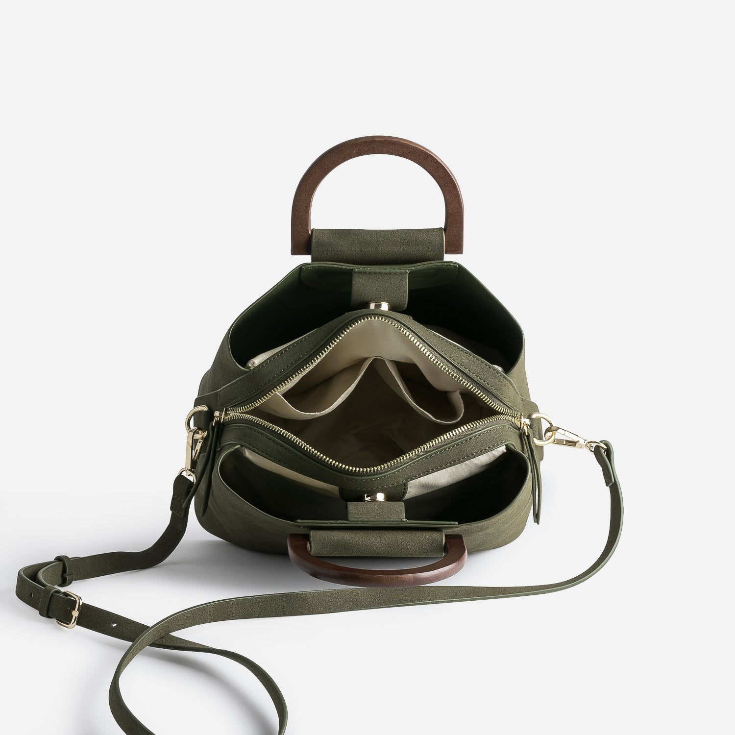 Sac a main trois compartiments top