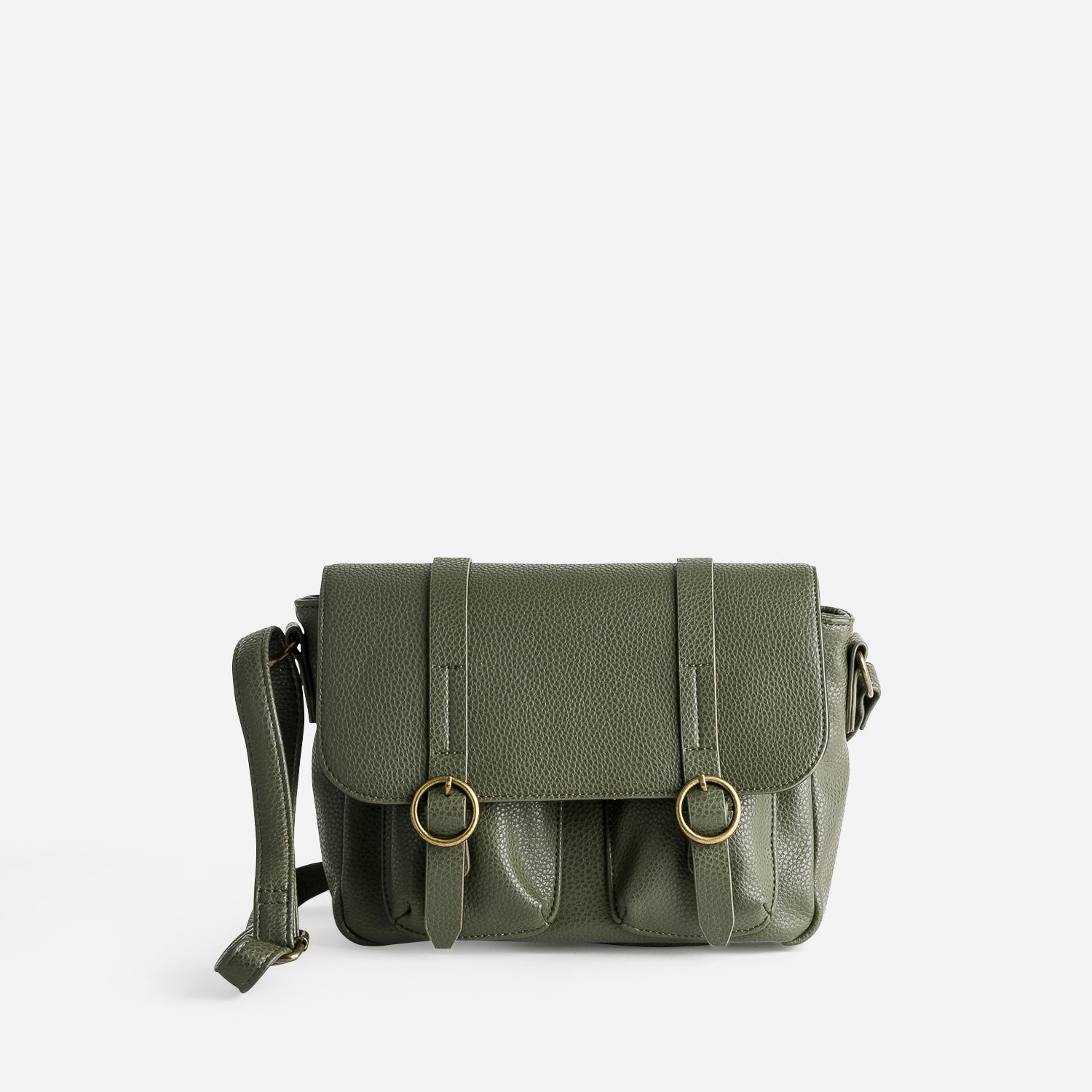 Sac besace vert hot sale