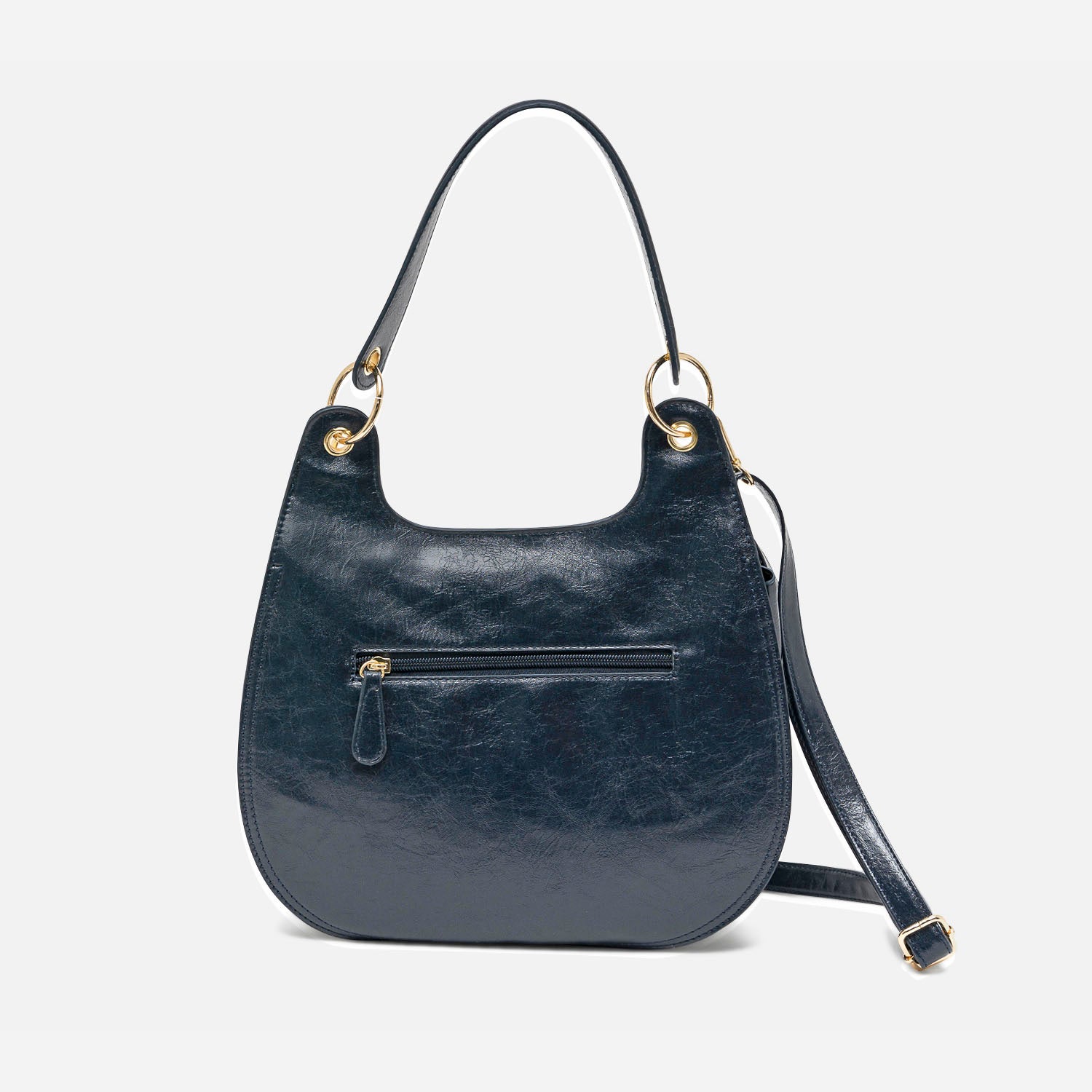 Sac besace bleu marine outlet