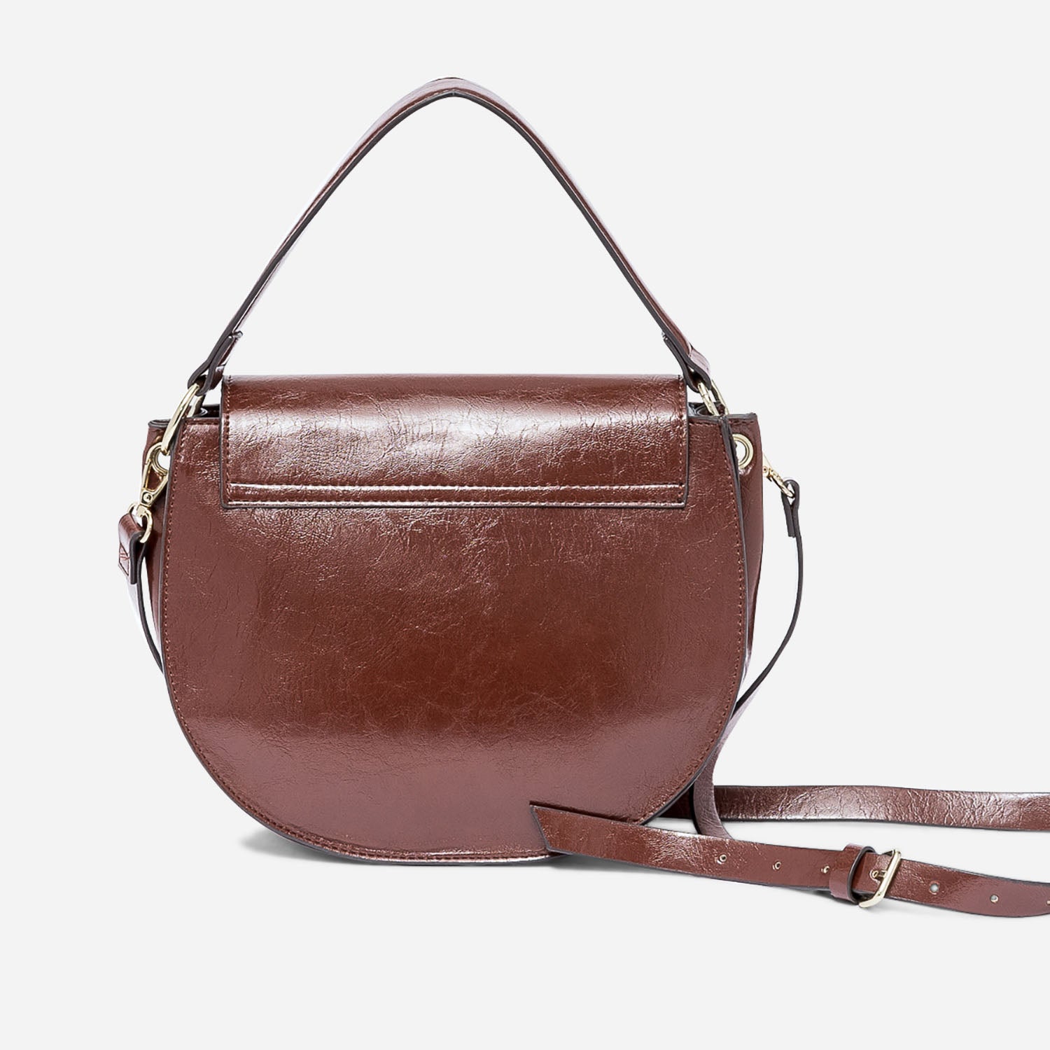 Sac bandouliere cognac avec chaine bijou Sacs a main Maroquinerie ERAM