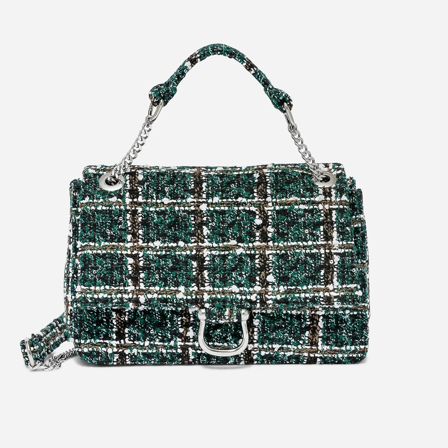 Sac a shop main a carreaux