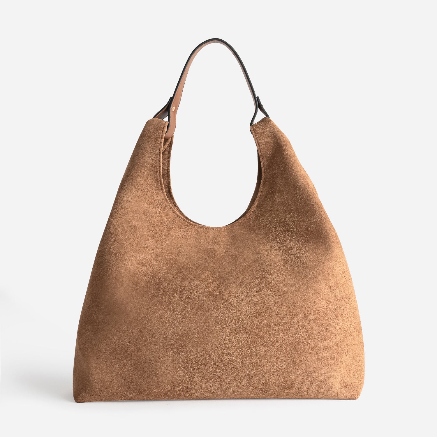 Sac a main TEXTO cognac suede Sac cabas Grand volume Maroquinerie ERAM