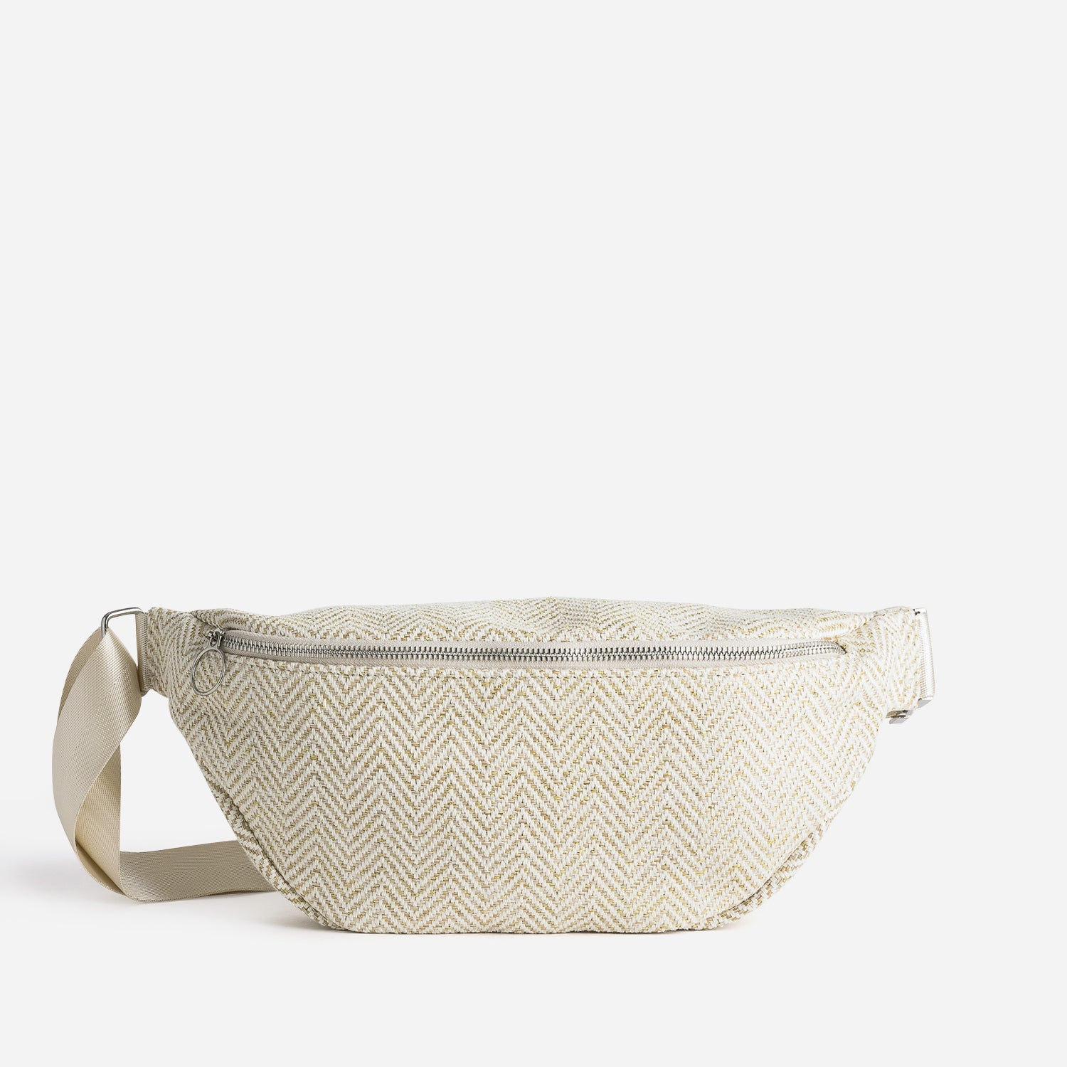 Sac banane beige new arrivals