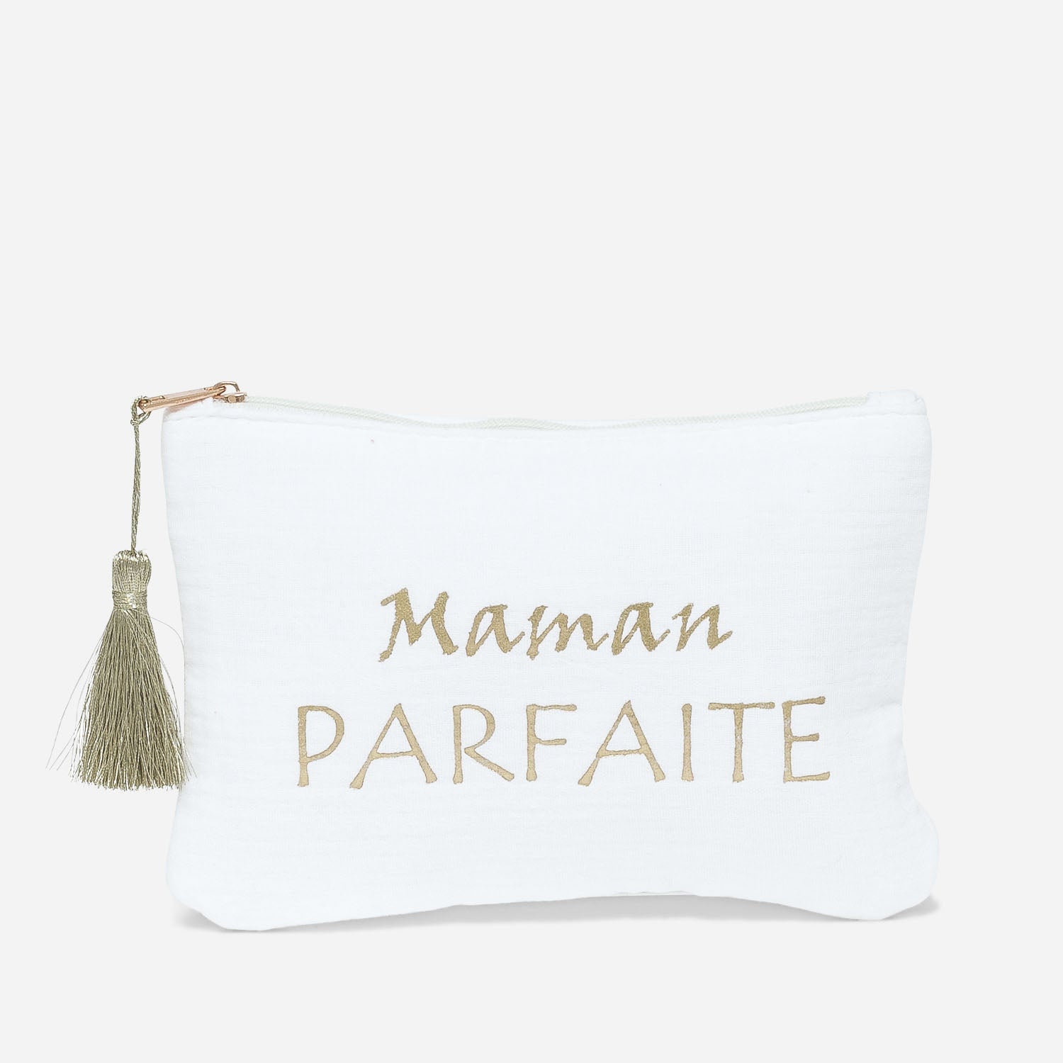Pochette Maman Parfaite blanche Pochettes Maroquinerie ERAM