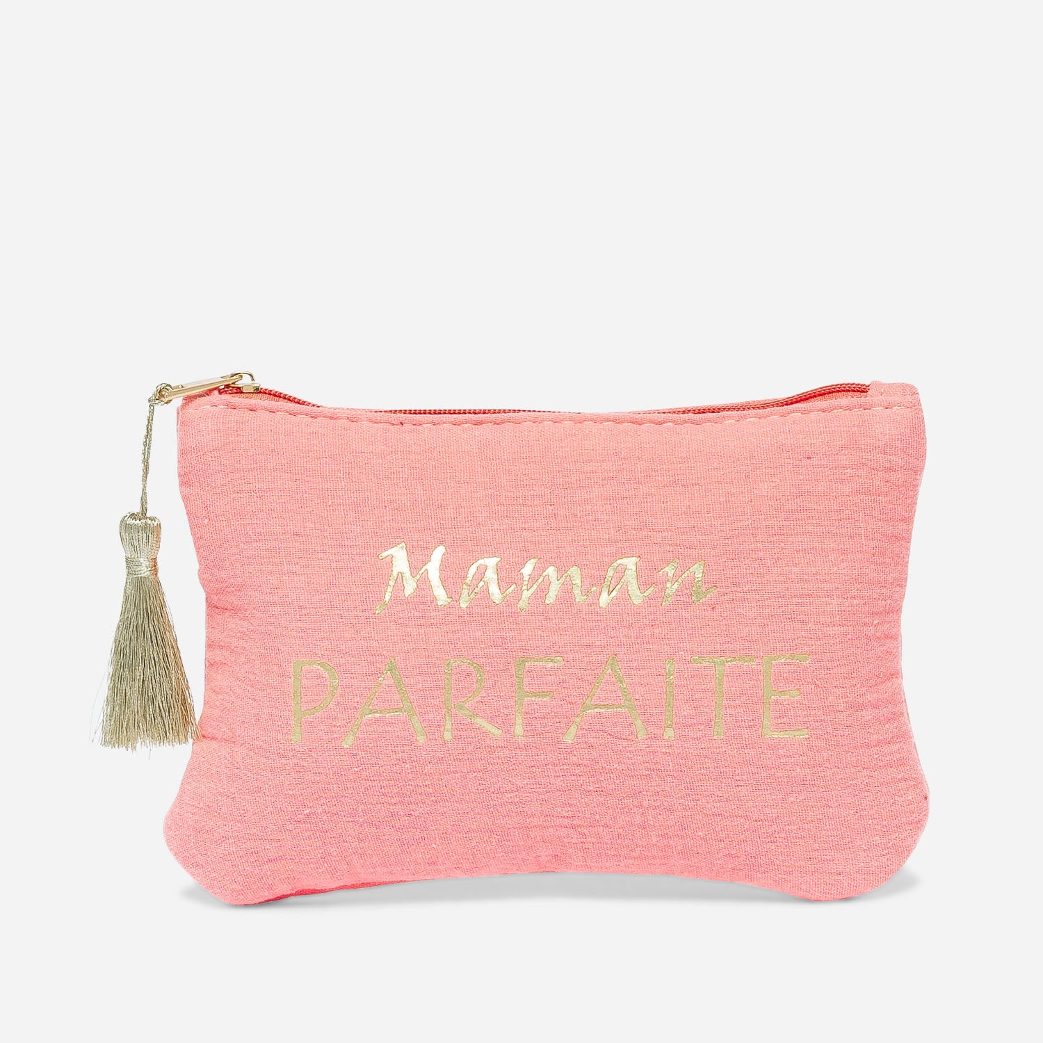 Pochette store rose doré