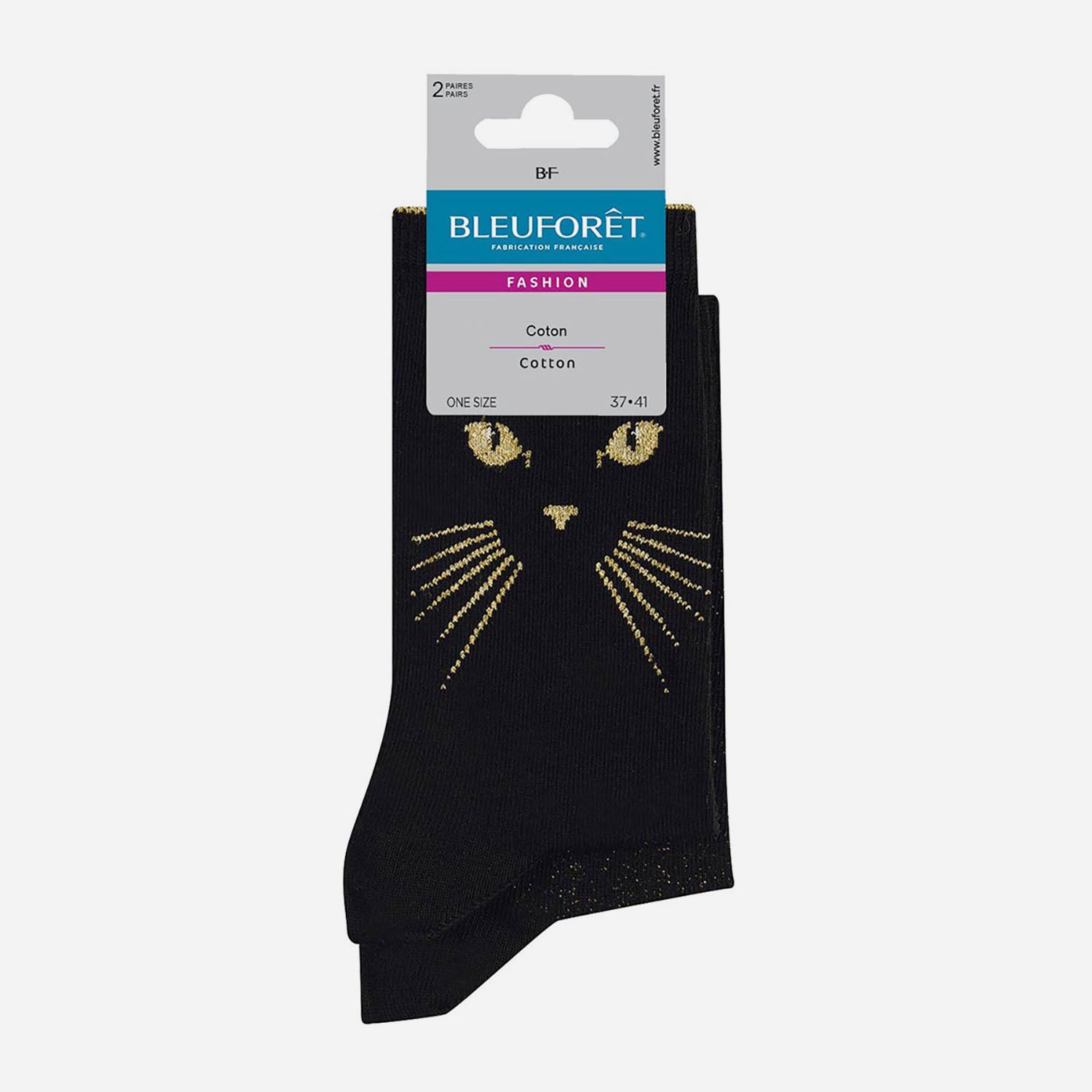 Chaussettes bleu foret femme 2025