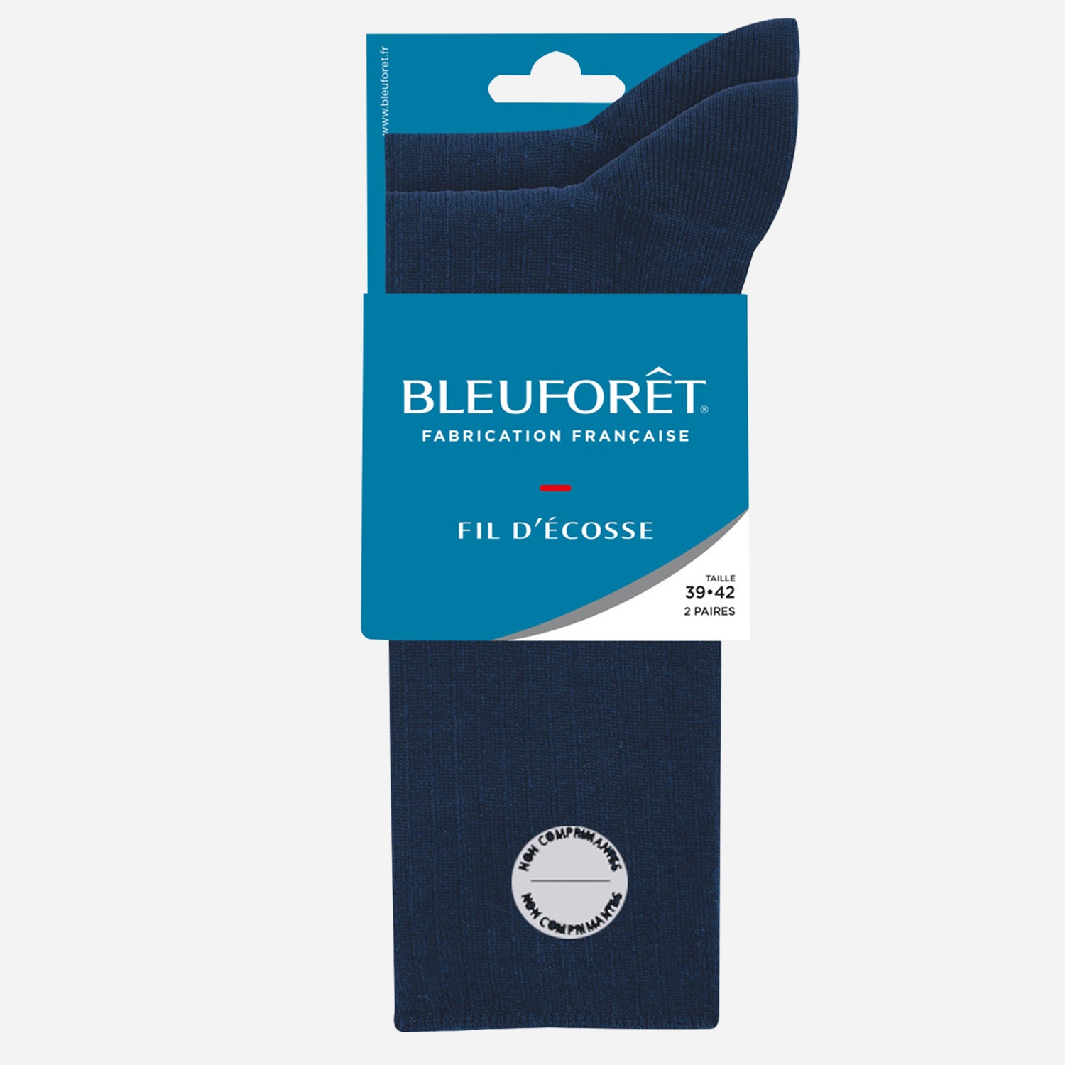Bleu store foret chaussettes