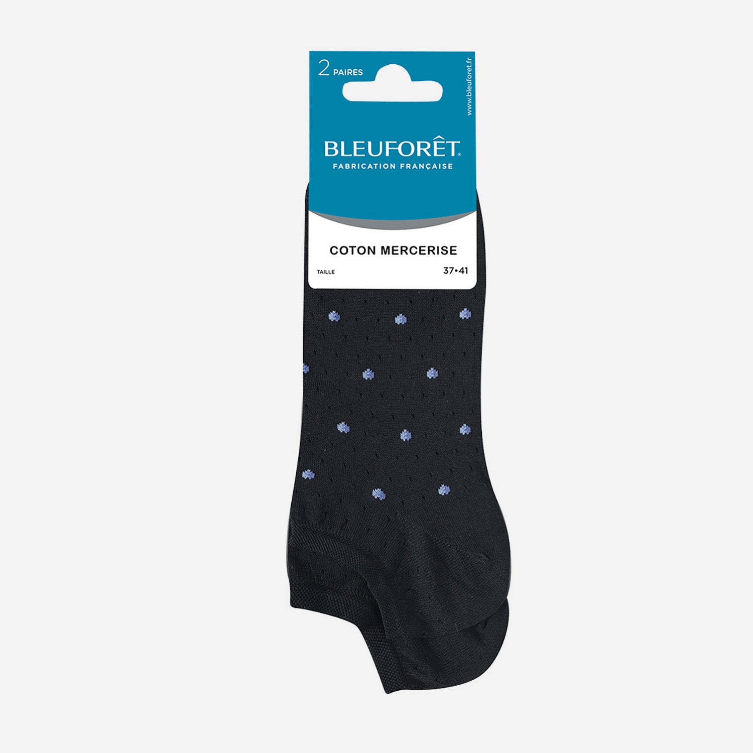 Solde chaussette bleu foret sales