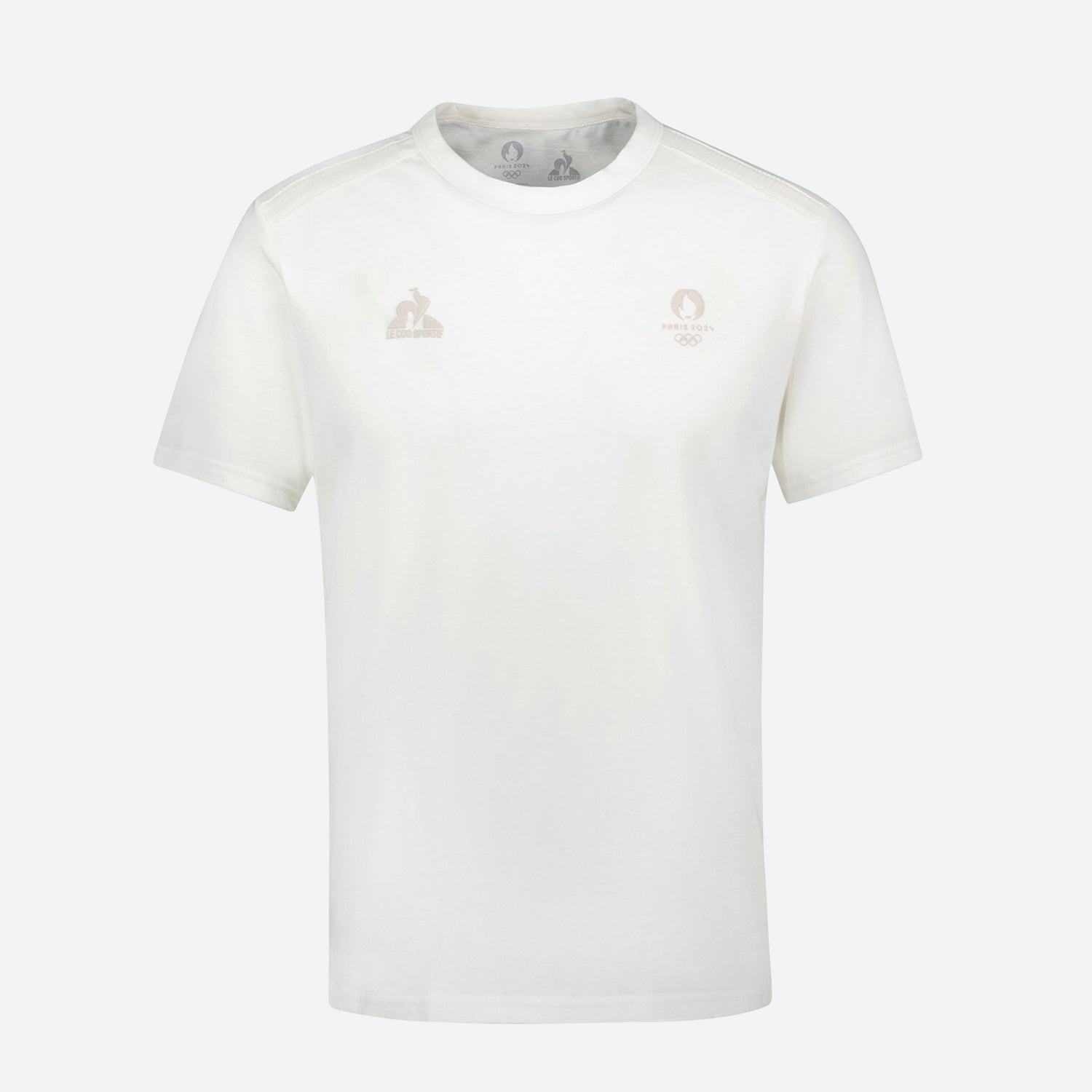 T shirt coq sportif blanc best sale