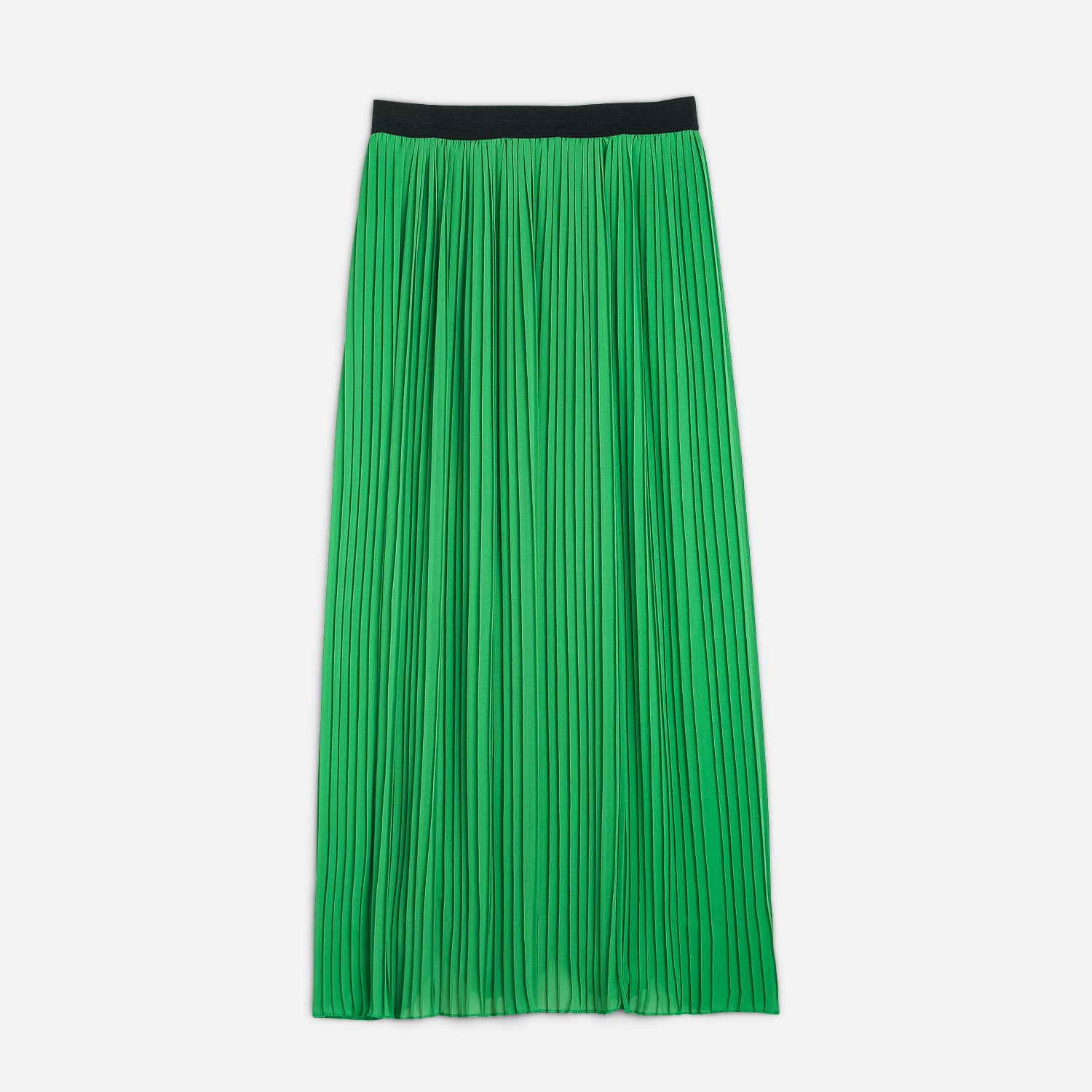 Jupe longue verte cheap plissée