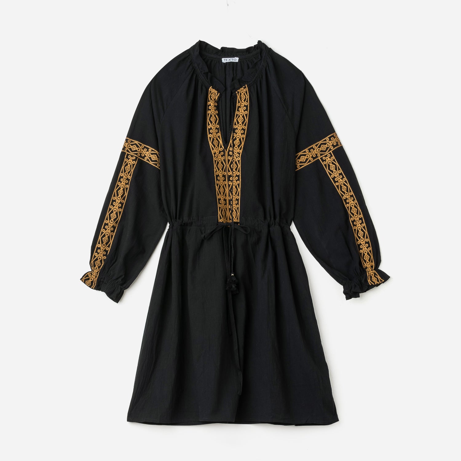 Robe boheme noire cheap