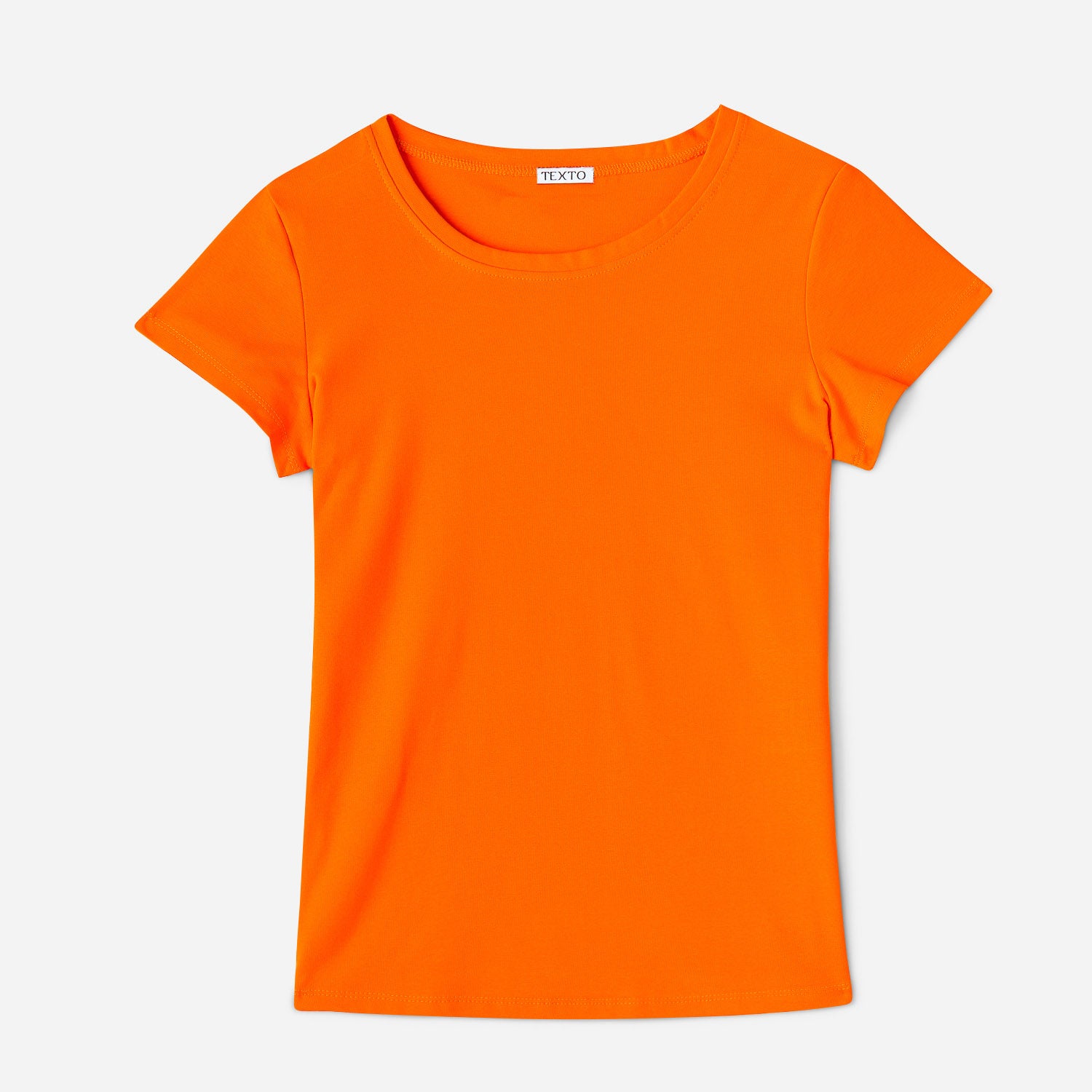 T shirt orange femme new arrivals