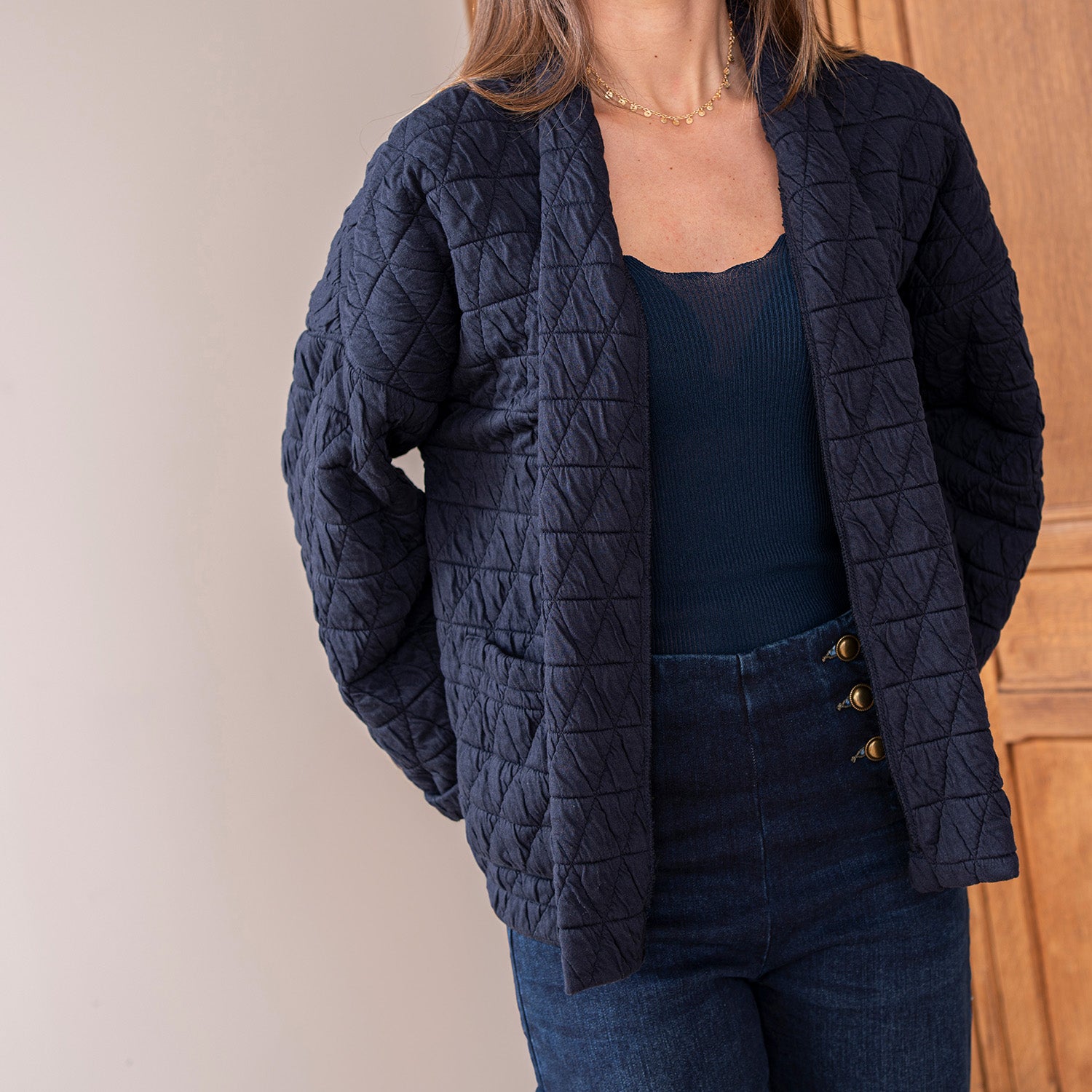 Veste matelassé femme discount