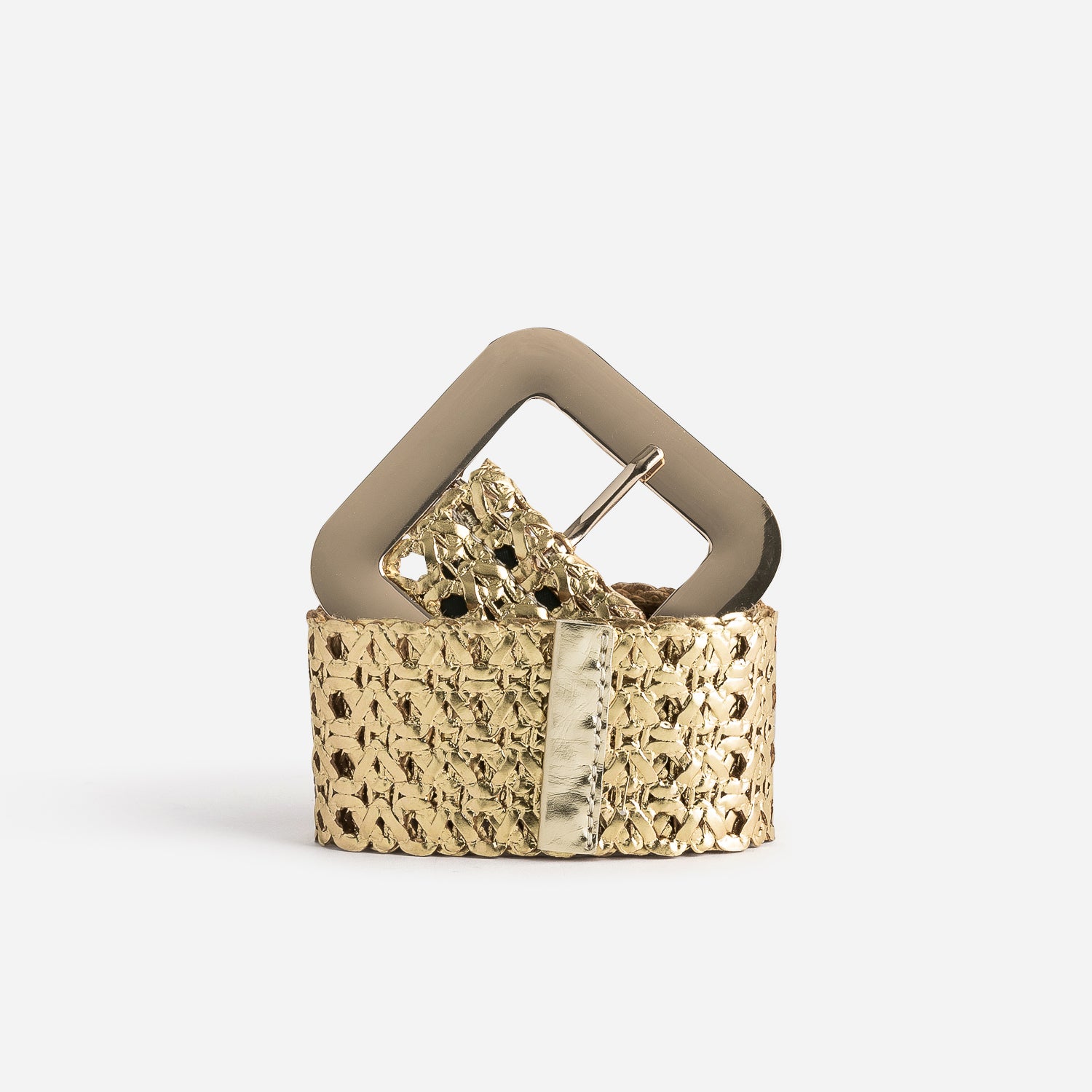 Ceinture large hot sale dorée femme