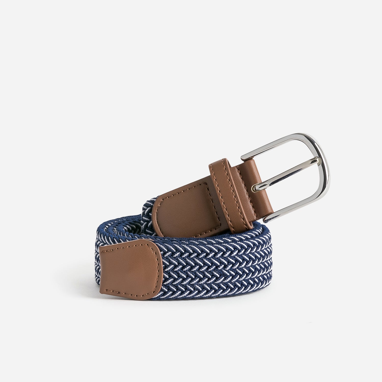 Ceinture marine tressee