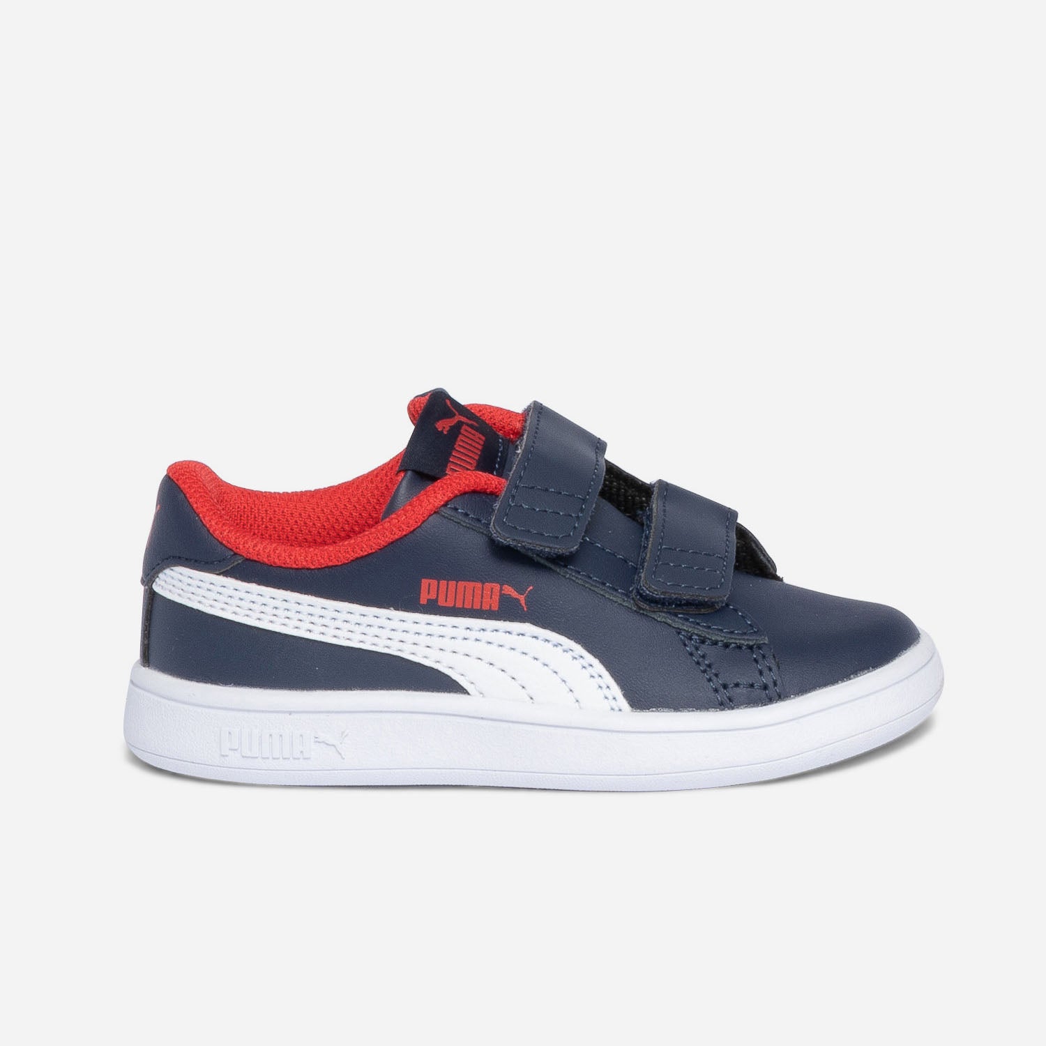 Tennis PUMA marine et rouge a scratchs Chaussures de sport Sport ERAM