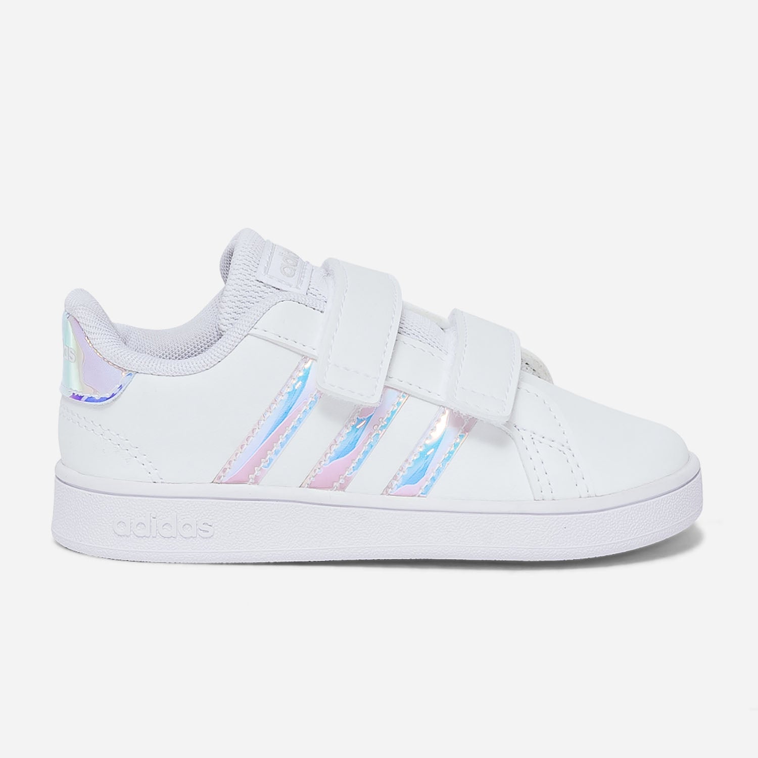 Tennis ADIDAS blanche et iridescent a scratchs Baskets Sport ERAM