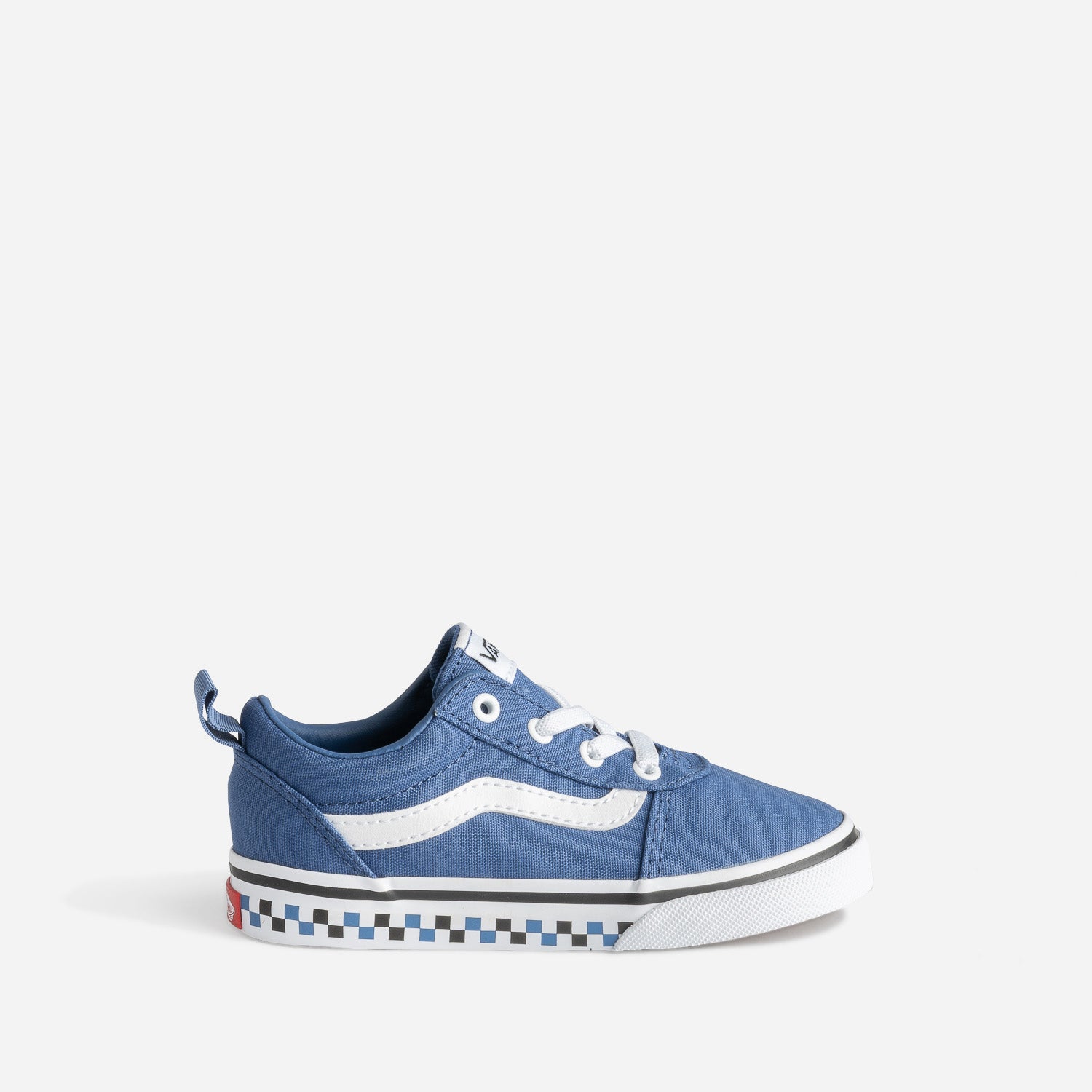 Tennis VANS bleue semelle damier