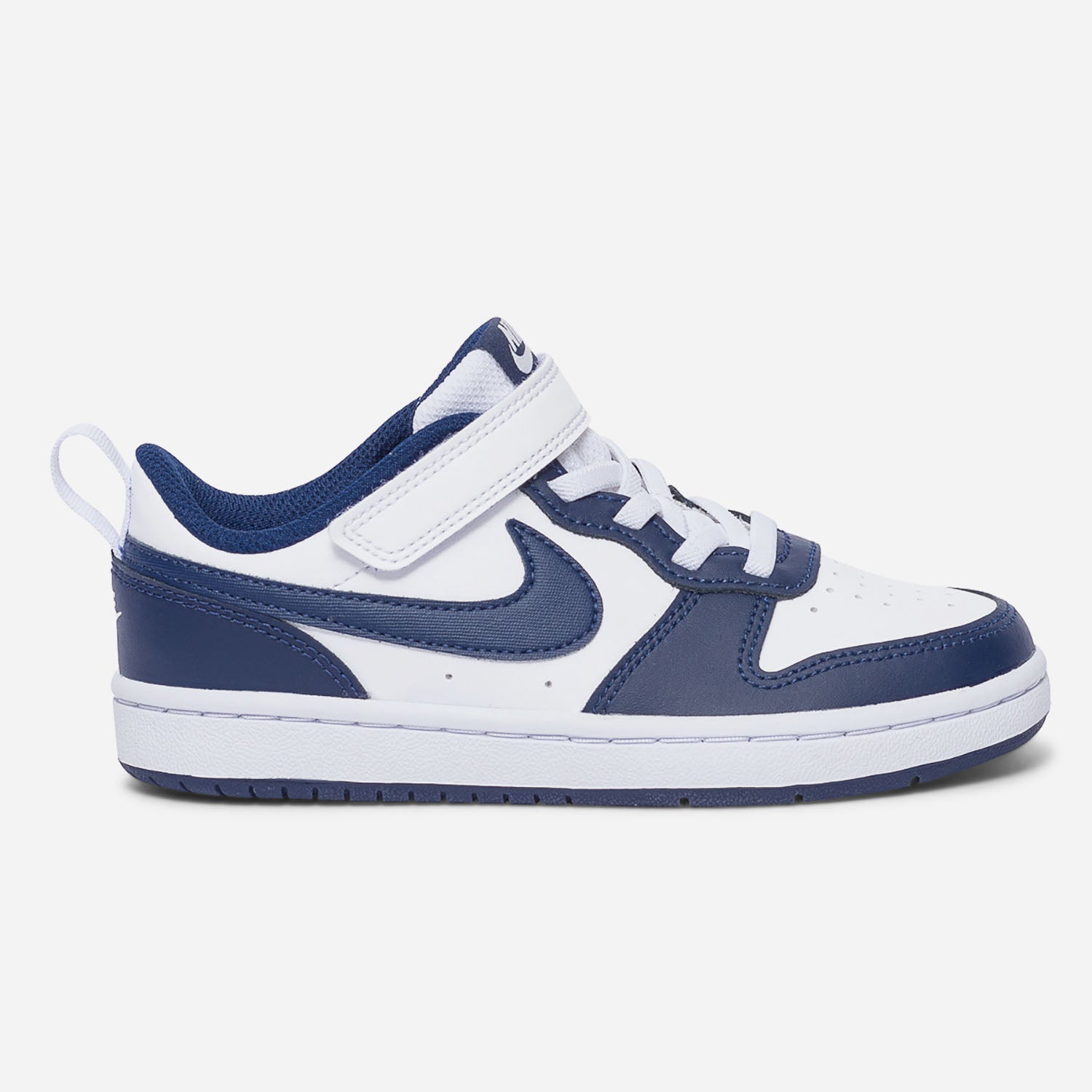 Nike blanc shop et bleu