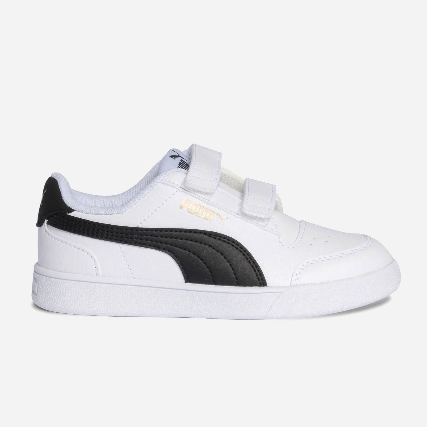 Chaussure puma top noir et blanc