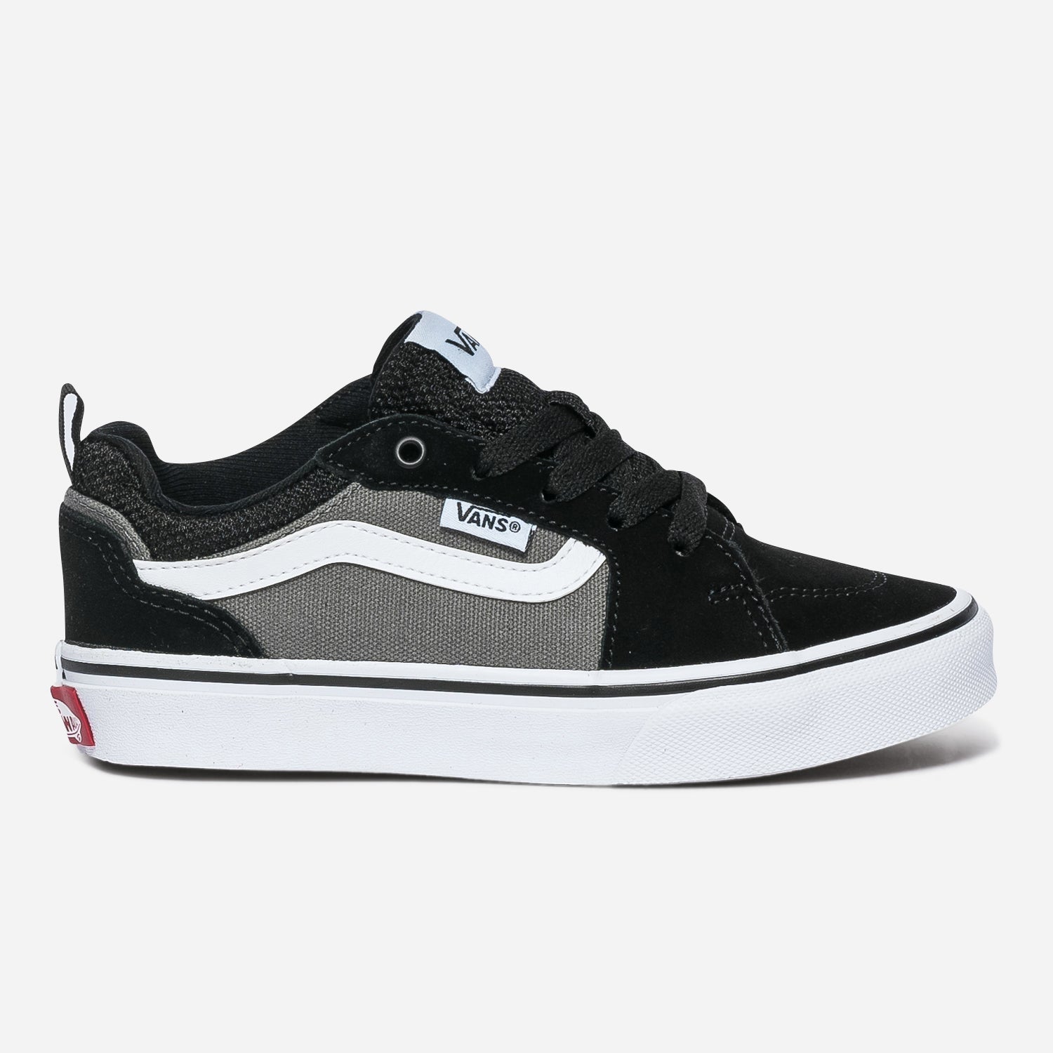 Vans grise cuir store