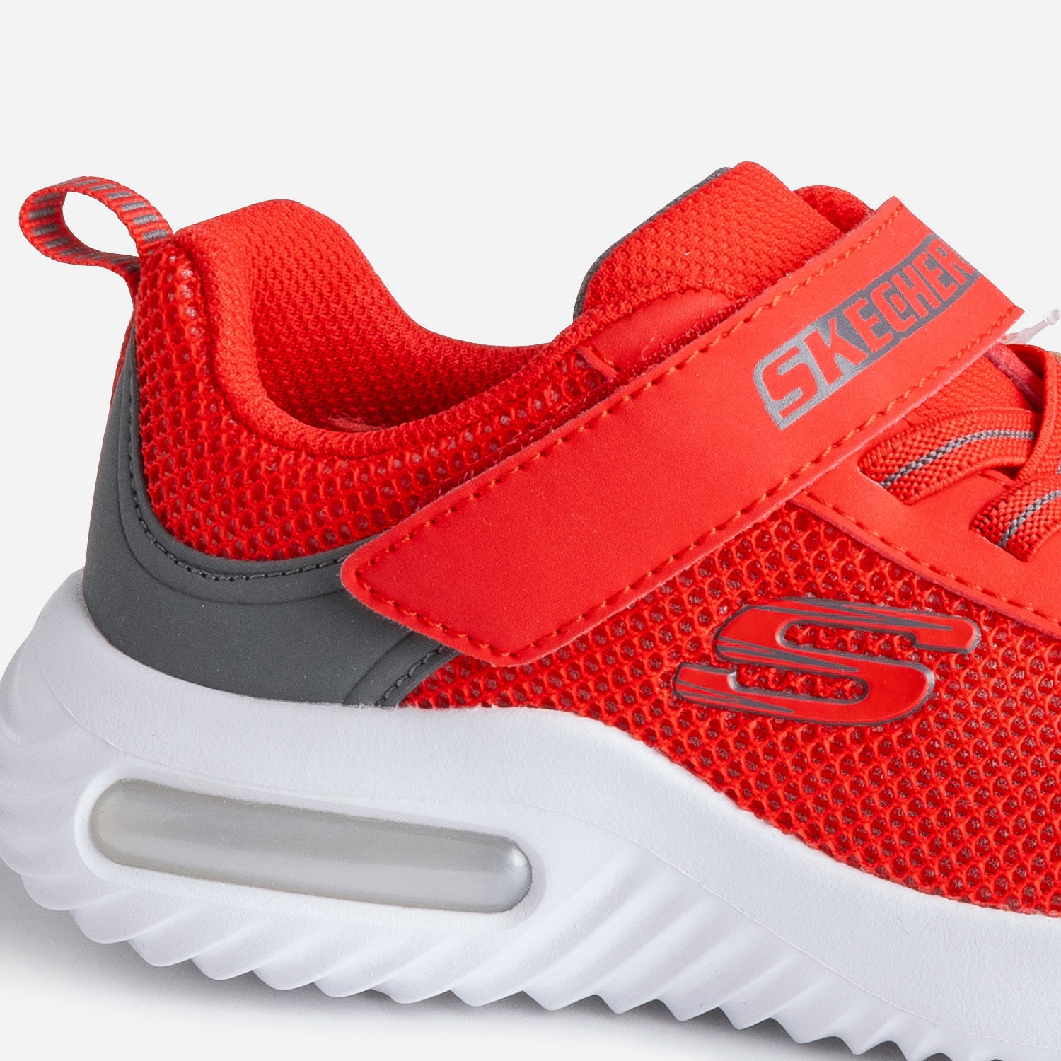 Chaussures skechers rouge deals