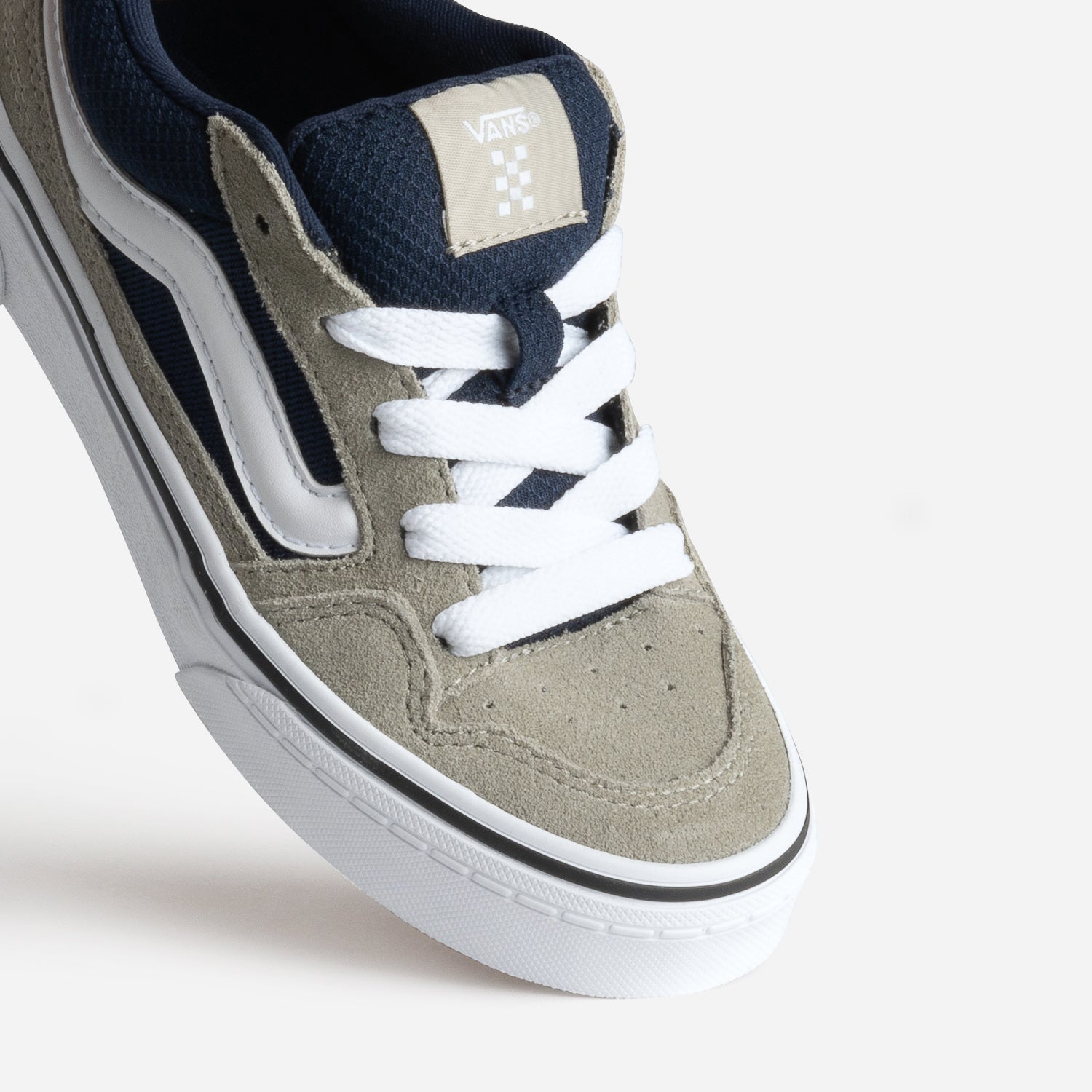 Vans grise cuir store