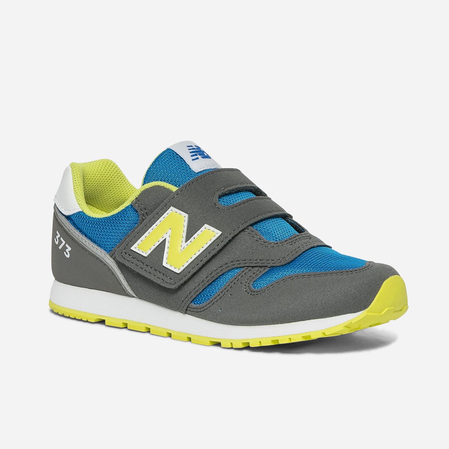 Tennis NEW BALANCE grise bleue et jaune Chaussures de sport Sport ERAM