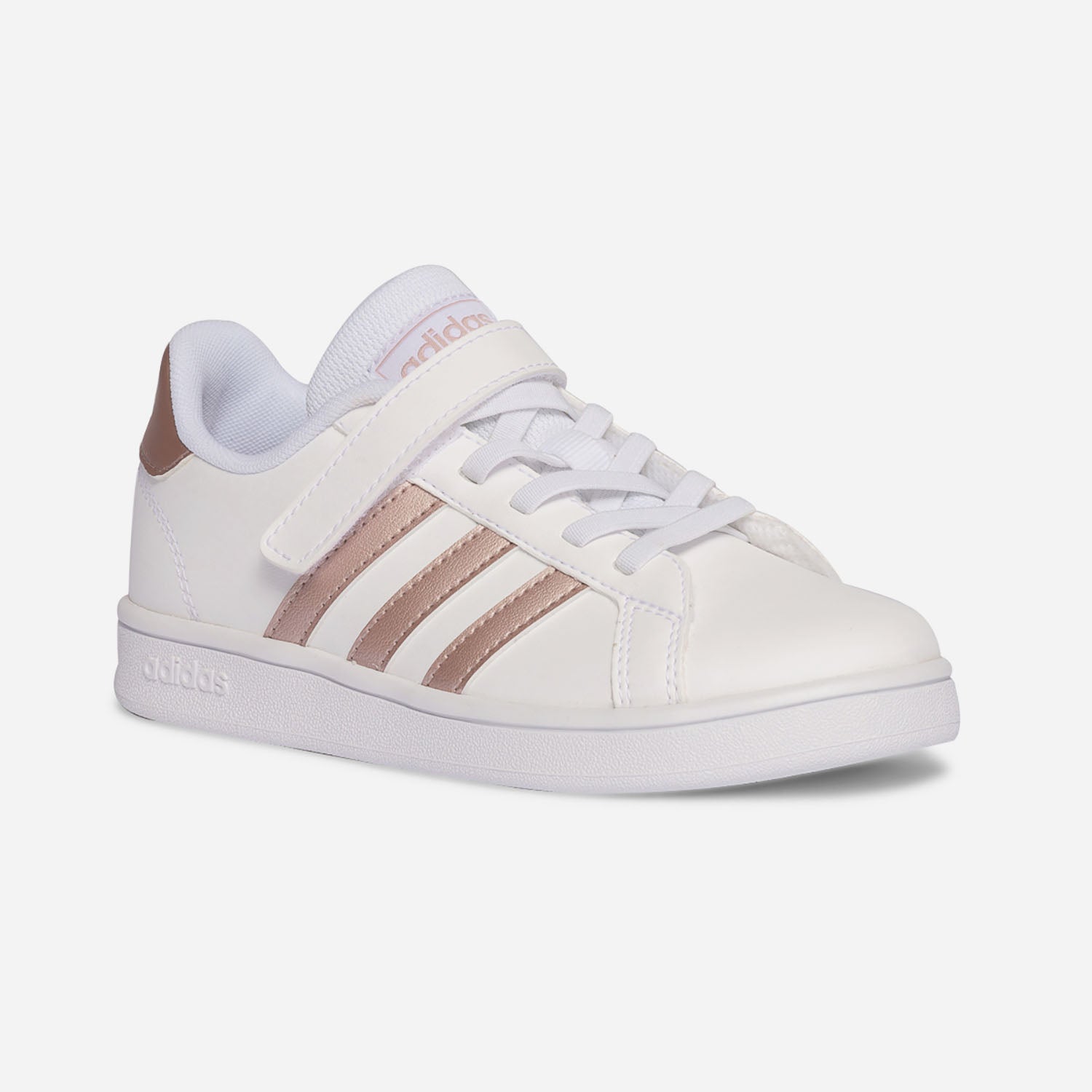 Tennis ADIDAS blanche et rose cuivre Eram Sport ERAM